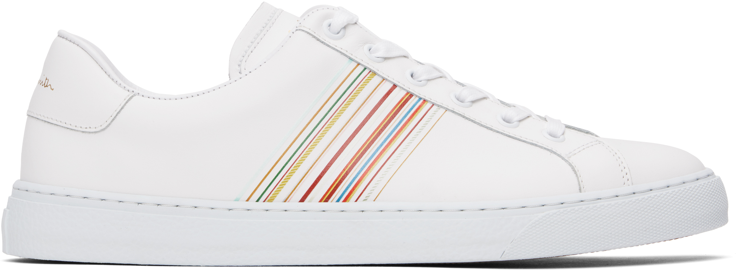 White Leather Hansen Sneakers