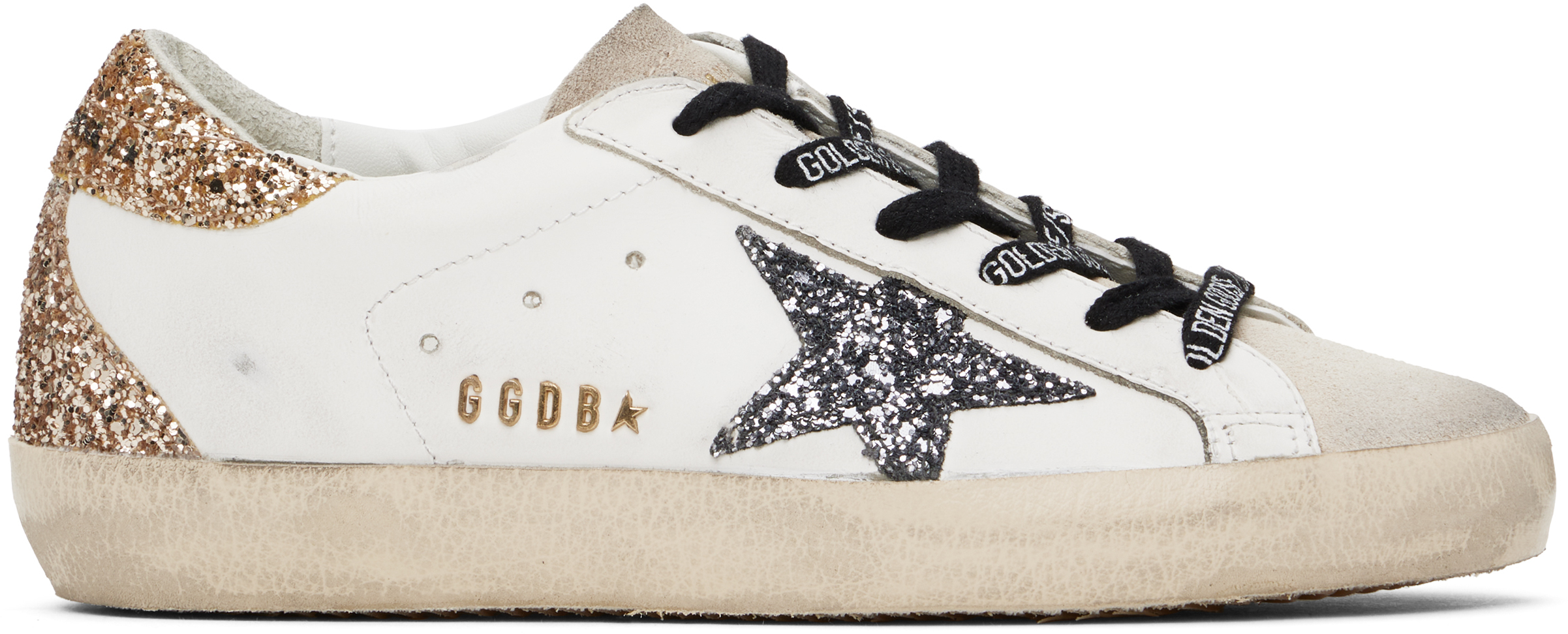 Golden Goose: Off-White Super-Star Classic Sneakers | SSENSE