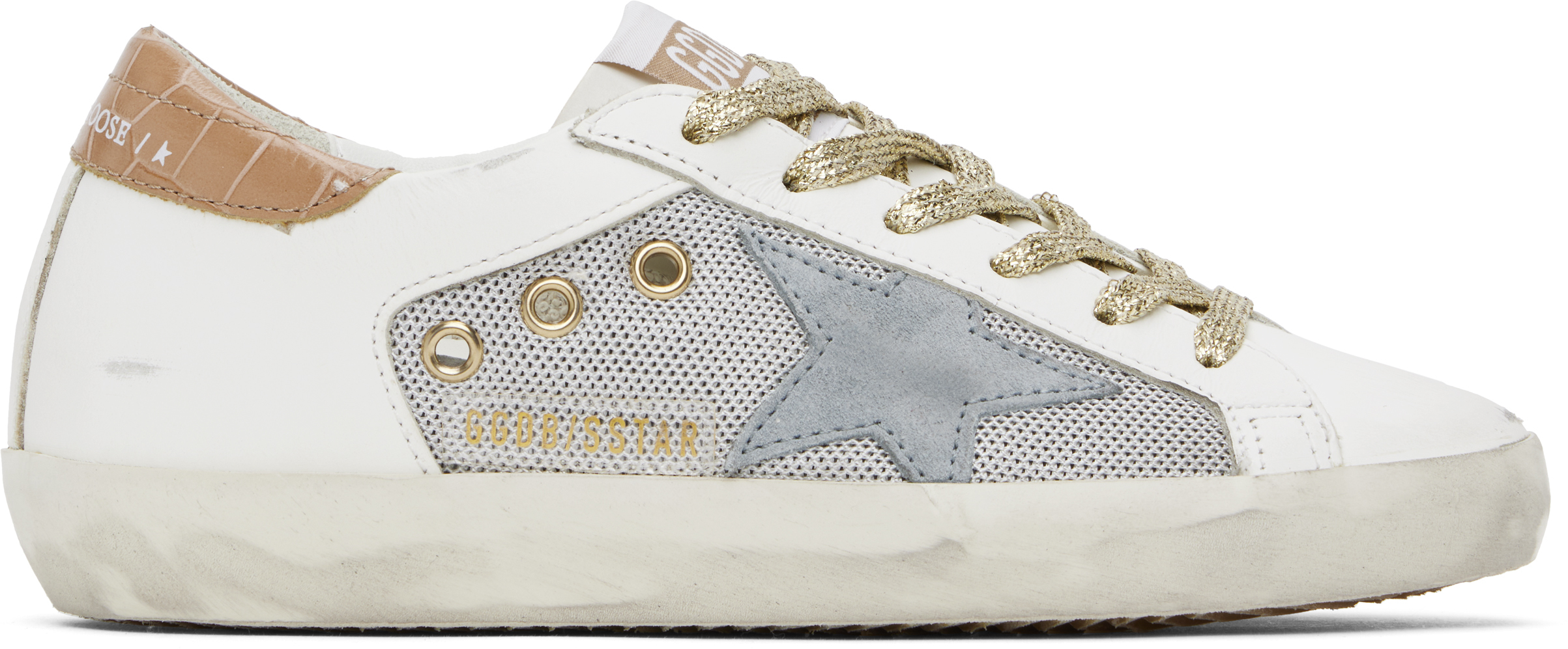 Super Star Gold And Silver Golden Goose Golden Goose Kids' Super