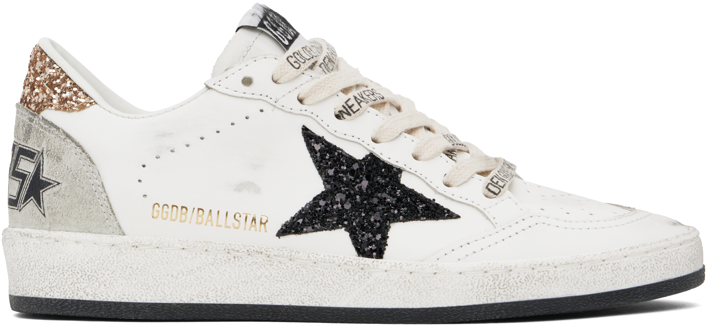 Golden Goose: White Ball Star Sneakers | SSENSE
