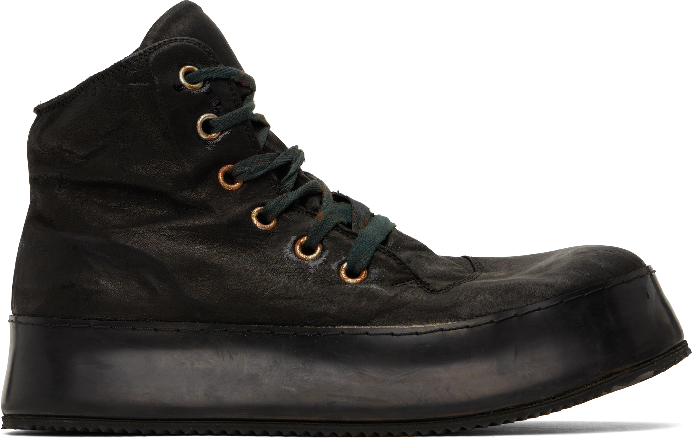 Black Canua Mid Sneakers