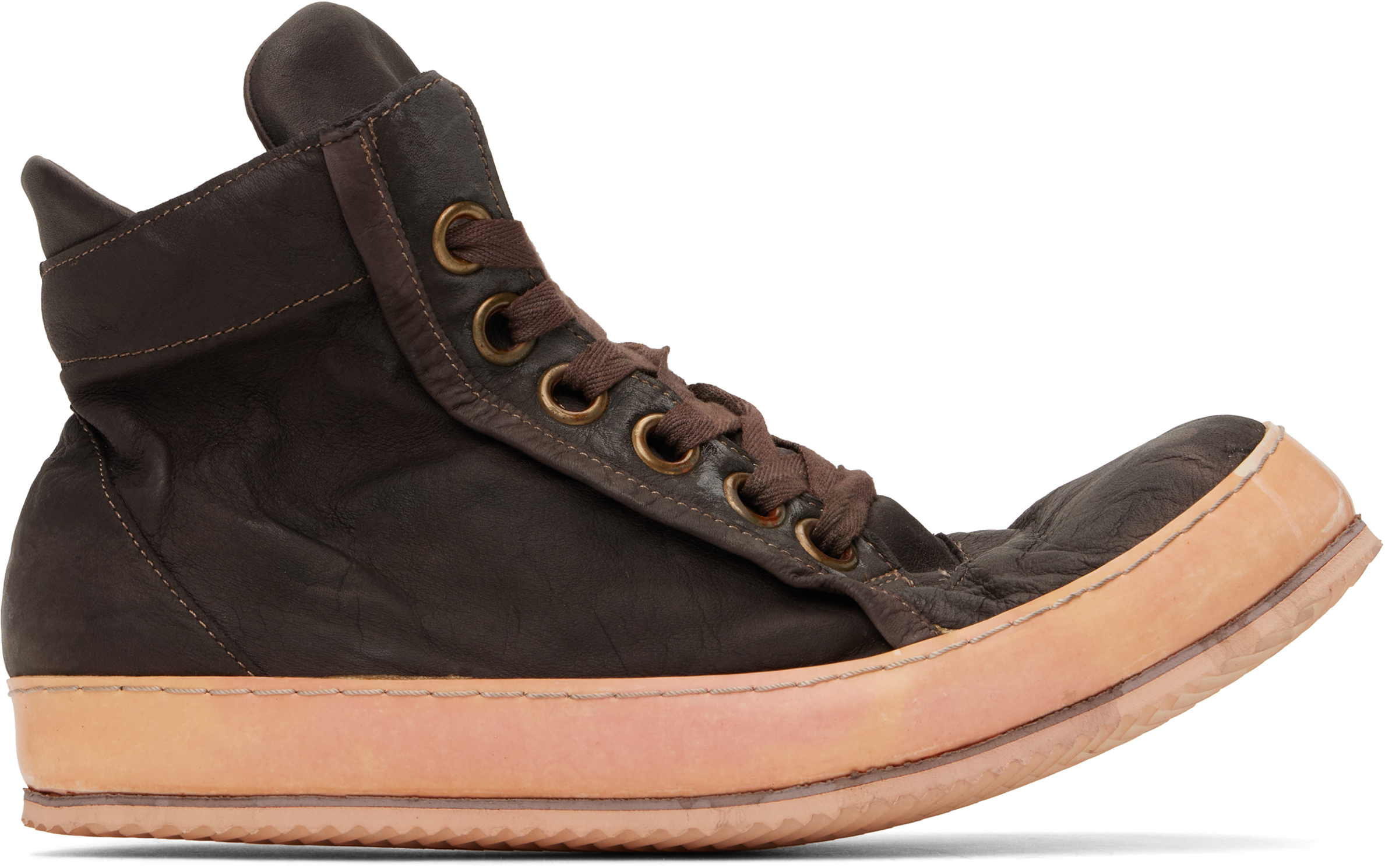 SSENSE Exclusive Brown Classic 019 Sneakers