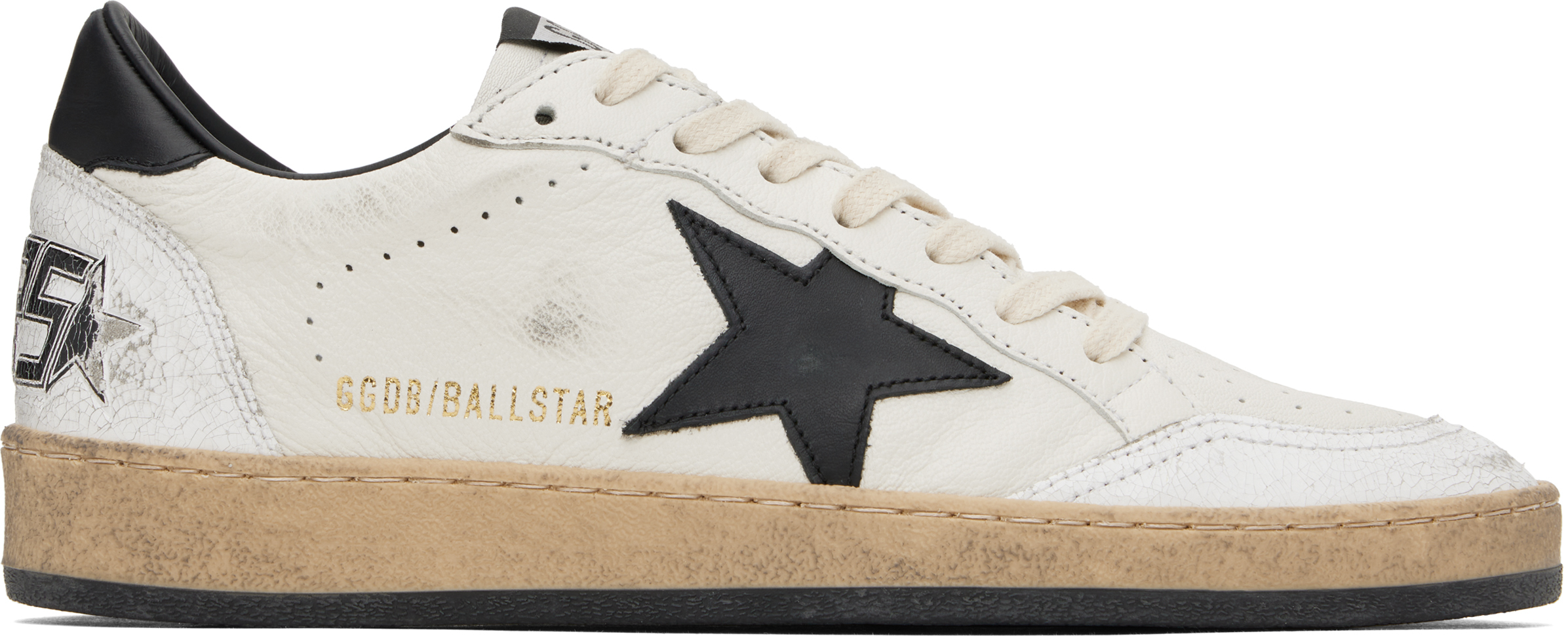 White Ball Star Sneakers