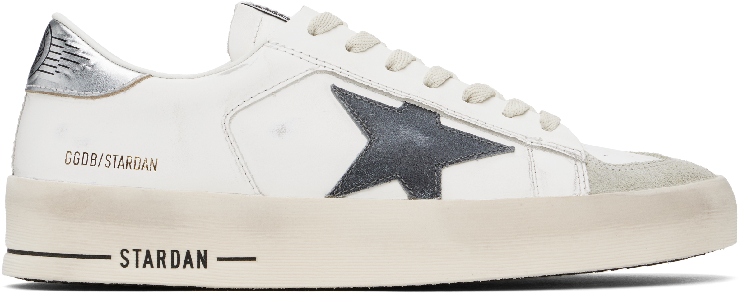 White 
Gray Stardan Sneakers