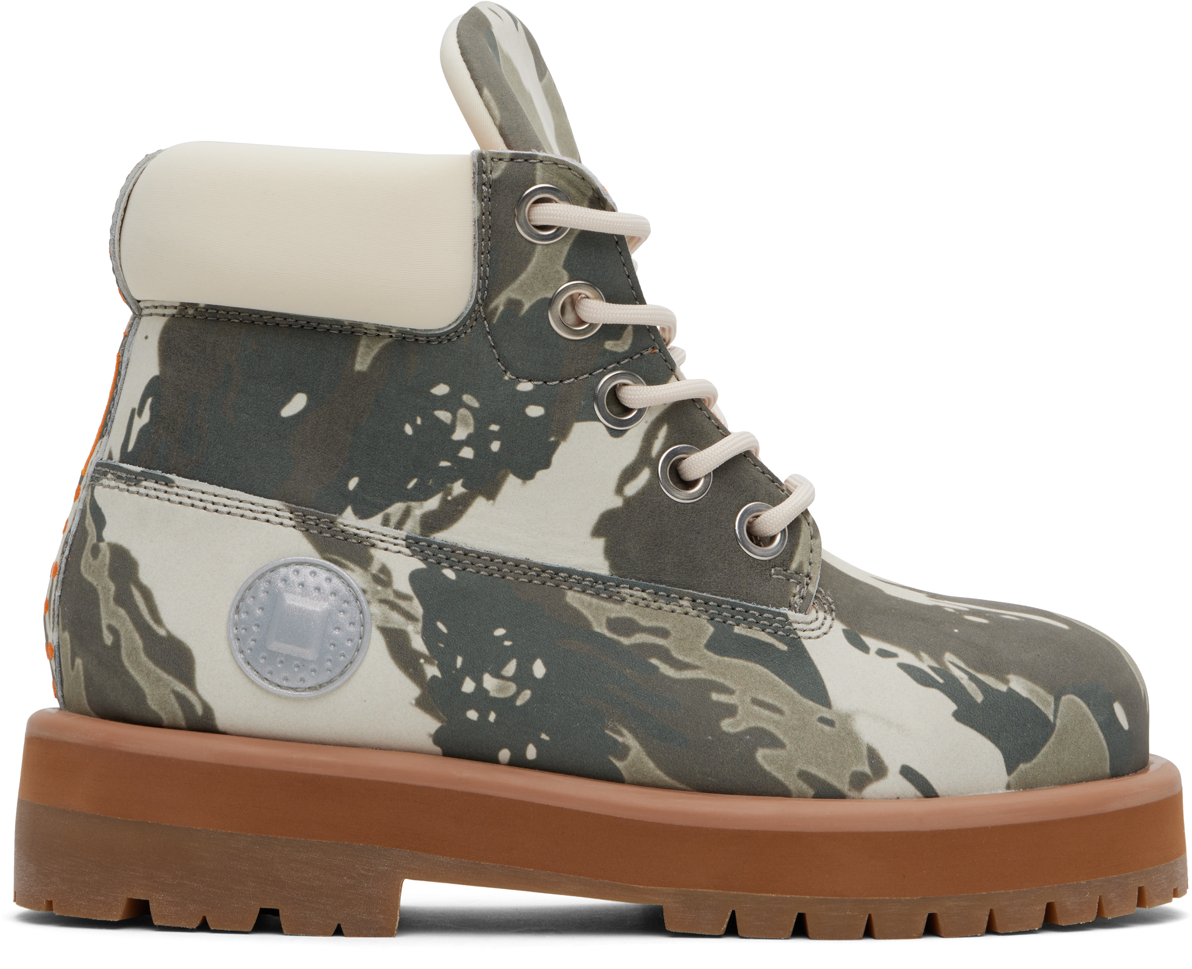 Khaki Strada Boots
