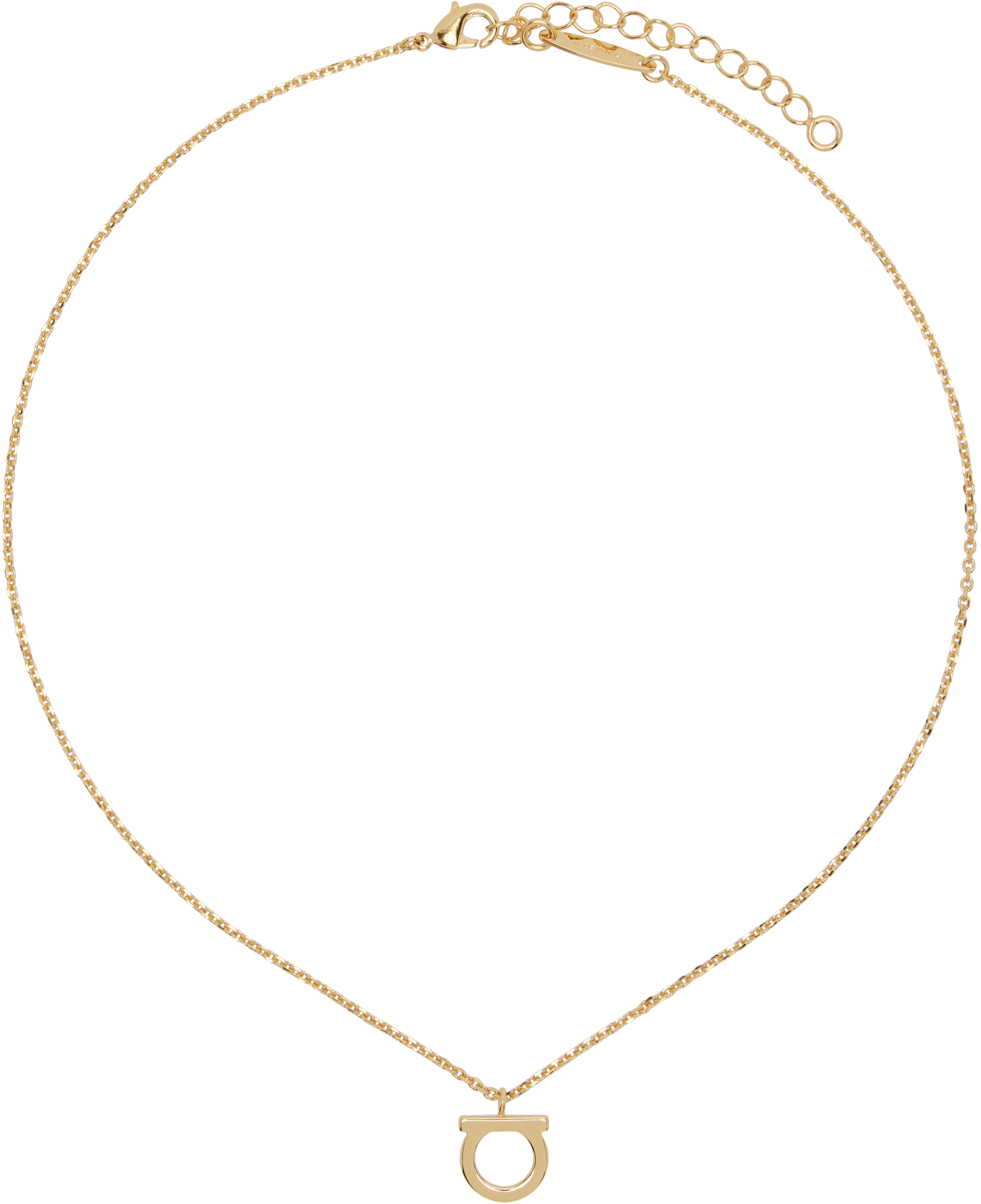 Gold Gancio Necklace