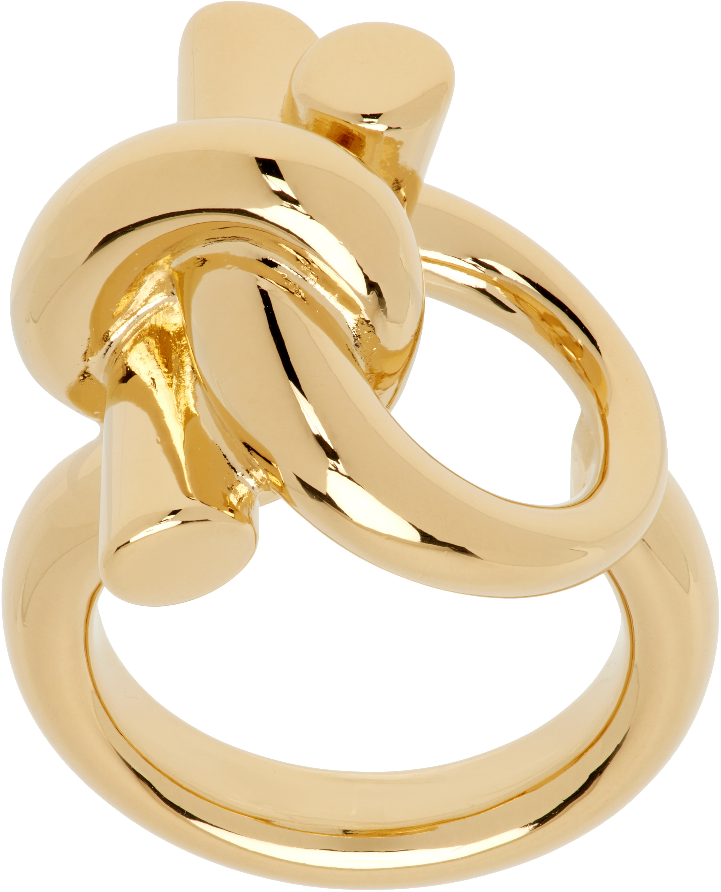 【関税込み】Ferragamo ゴールド Gancio Ganpierce リング Ferragamoのゴールド Gancio Ganpierce リングがセール中