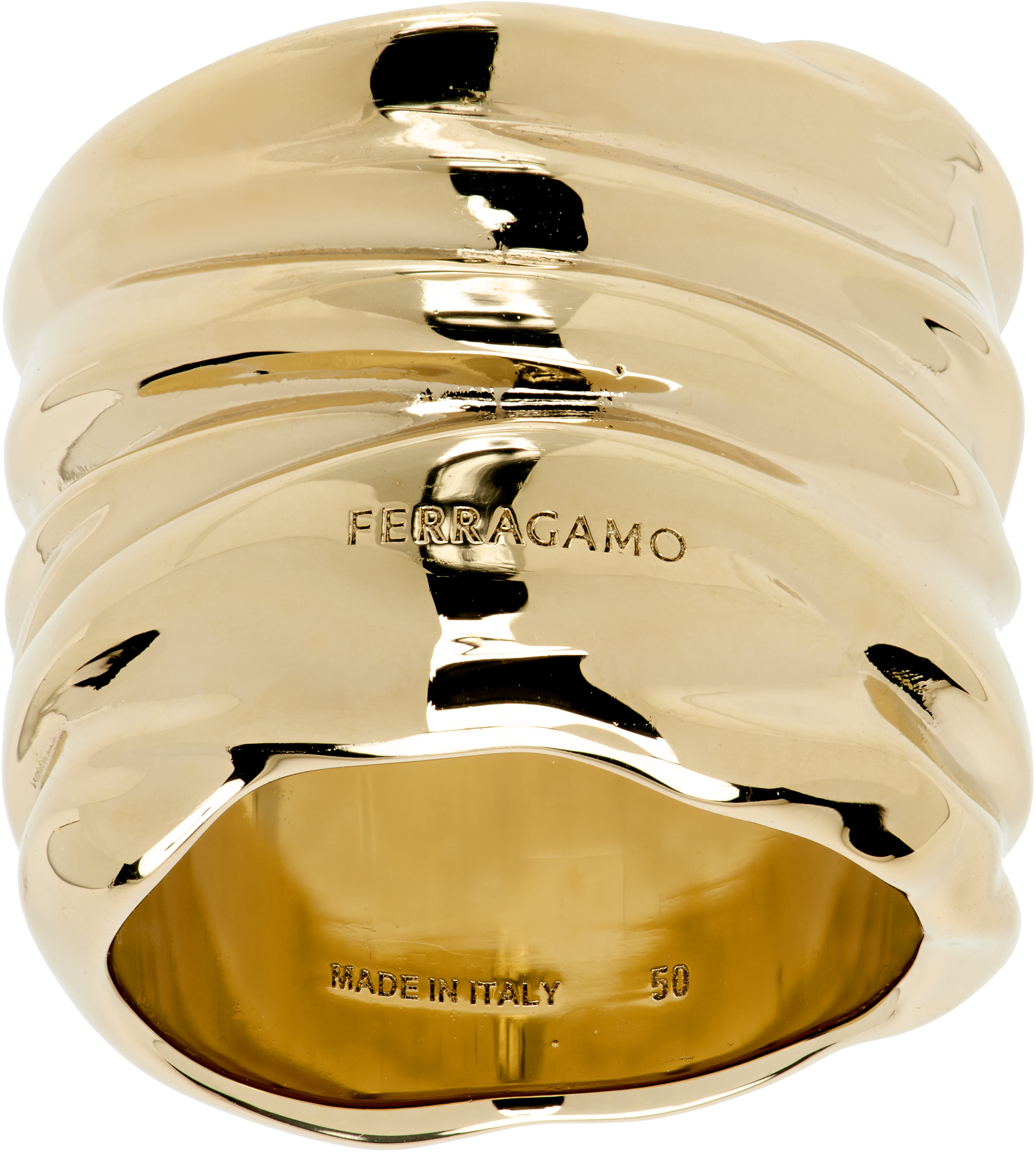Gold Draped Ring