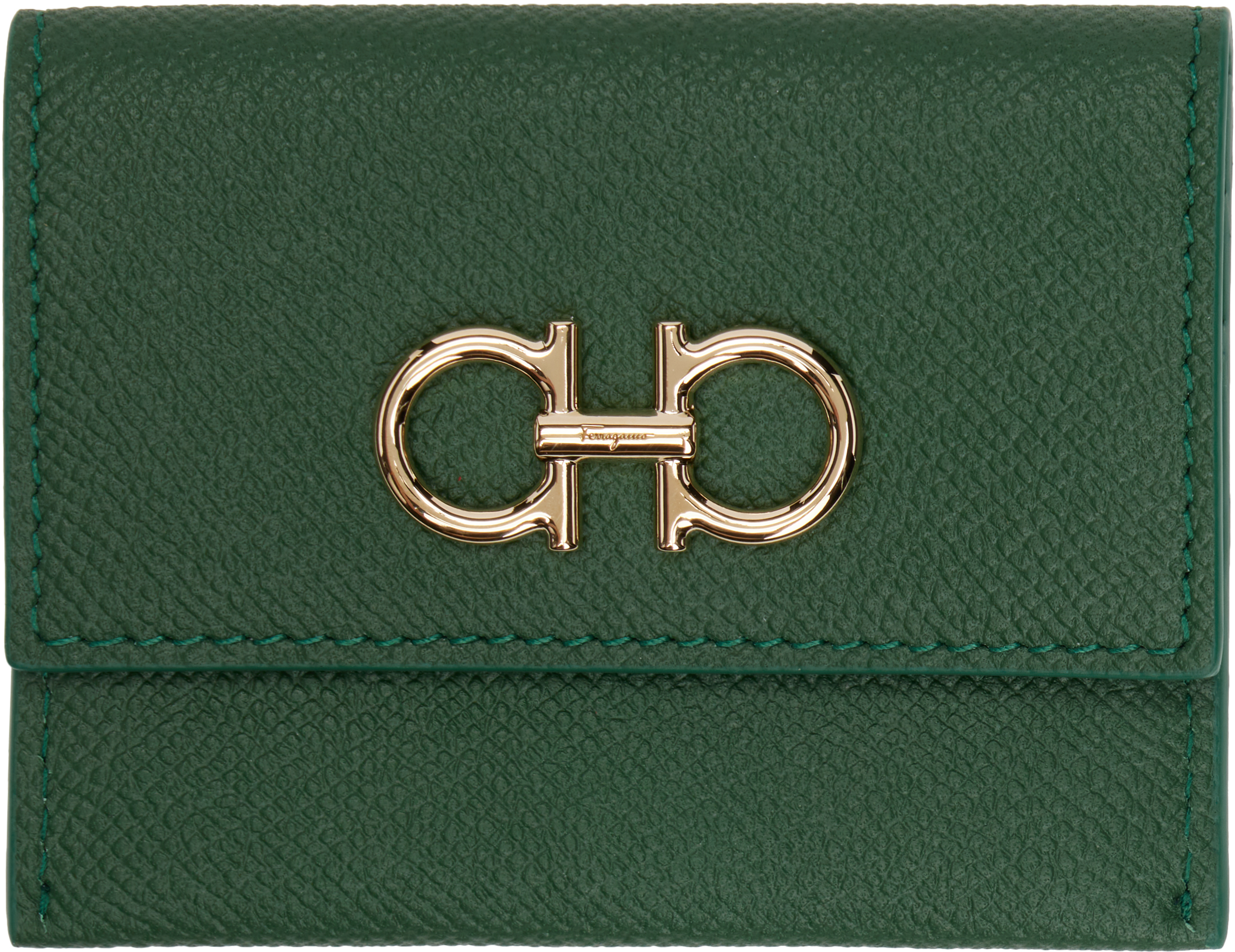 Green Gancini Wallet