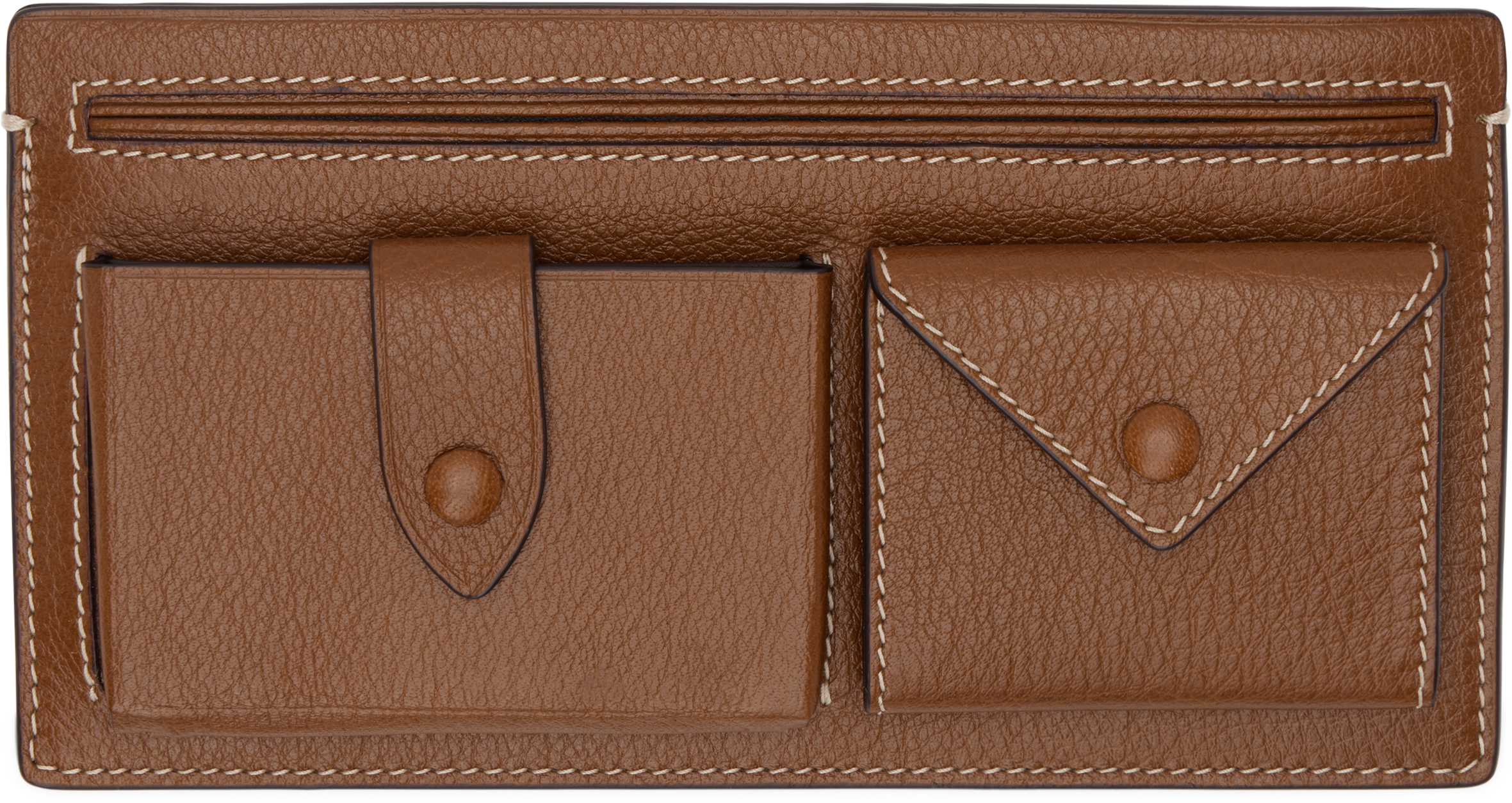 Metier Brown Inside Out Wallet