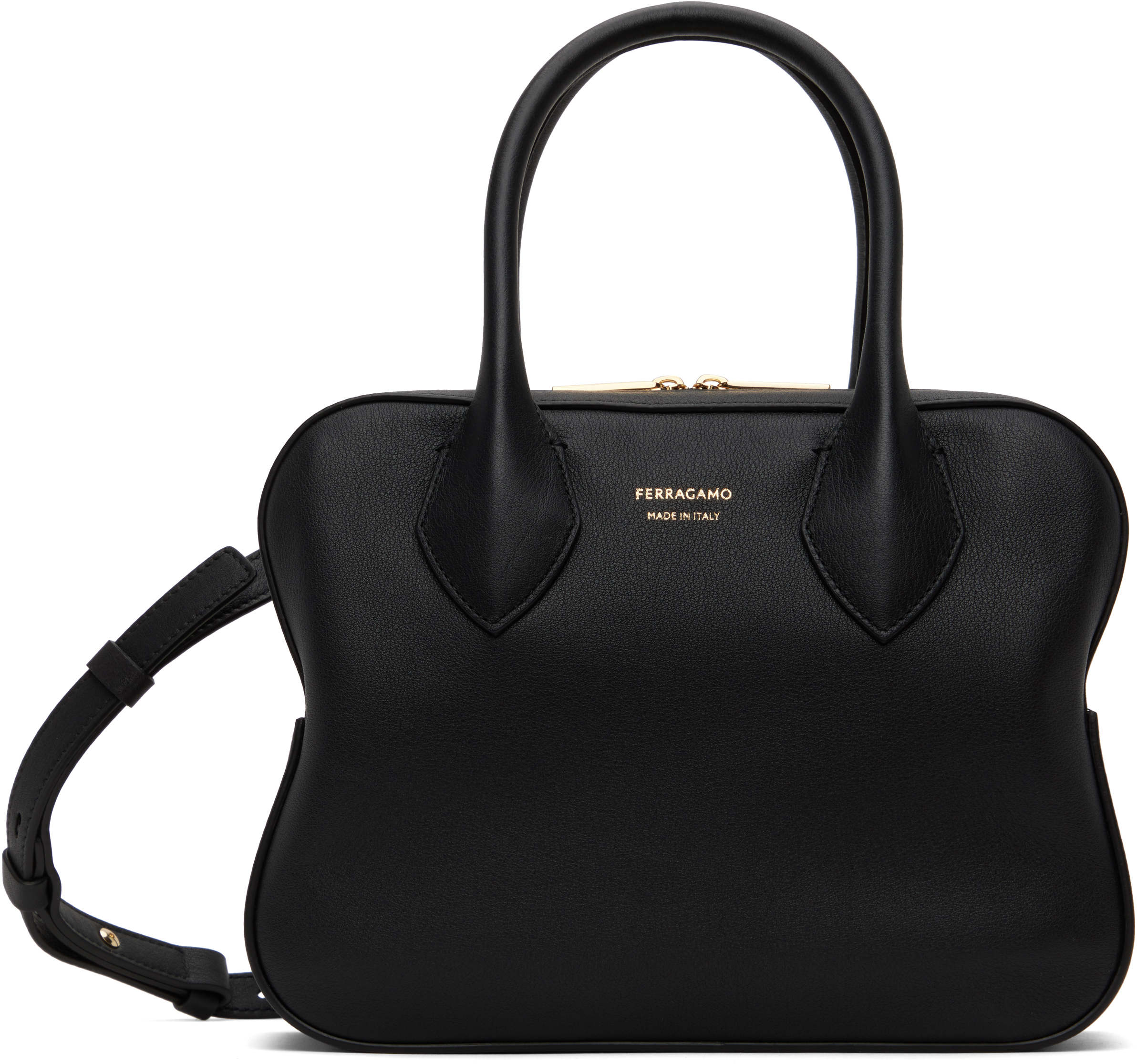 Black Star-Shaped S Bag