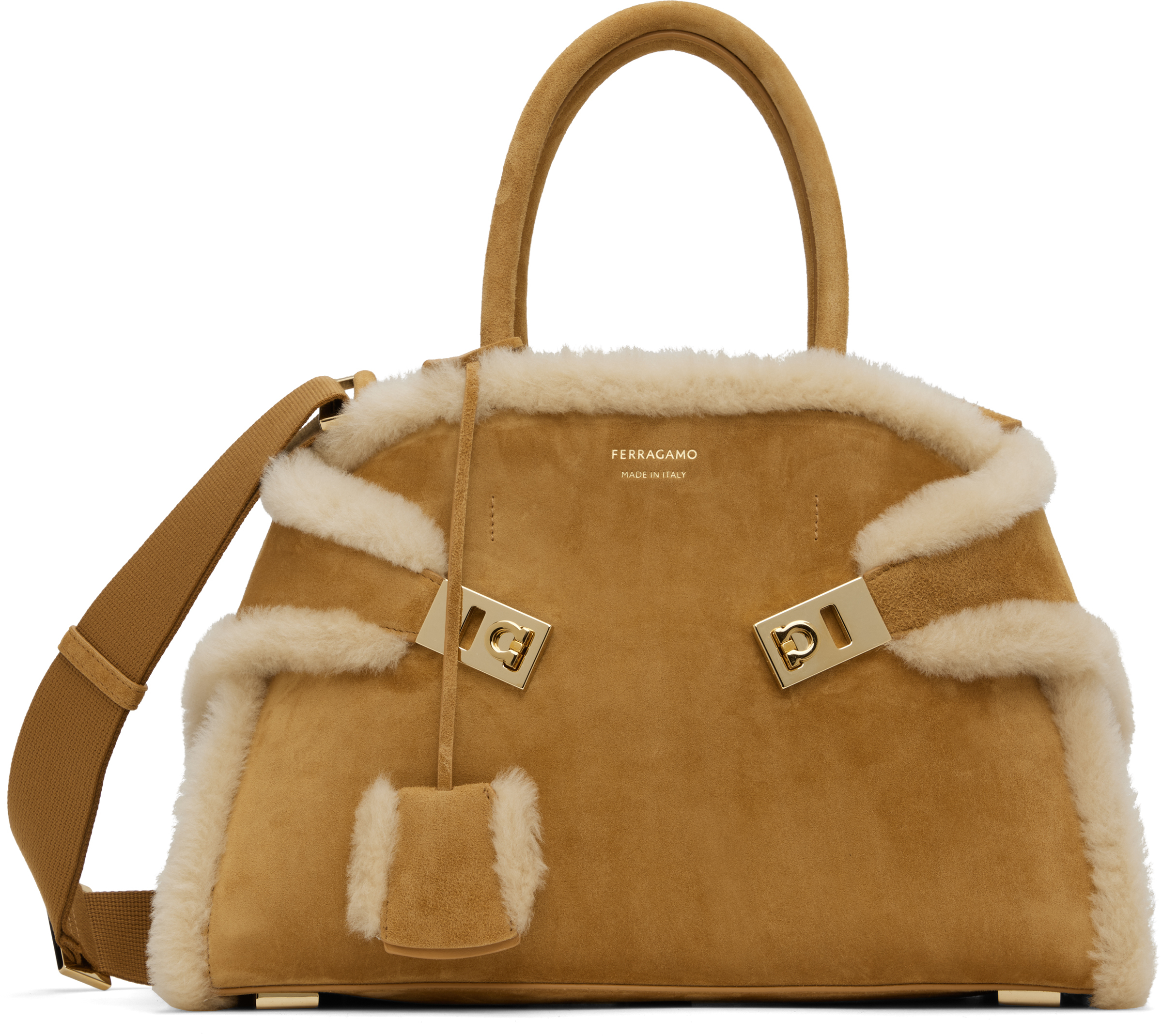 Tan Hug M Bag