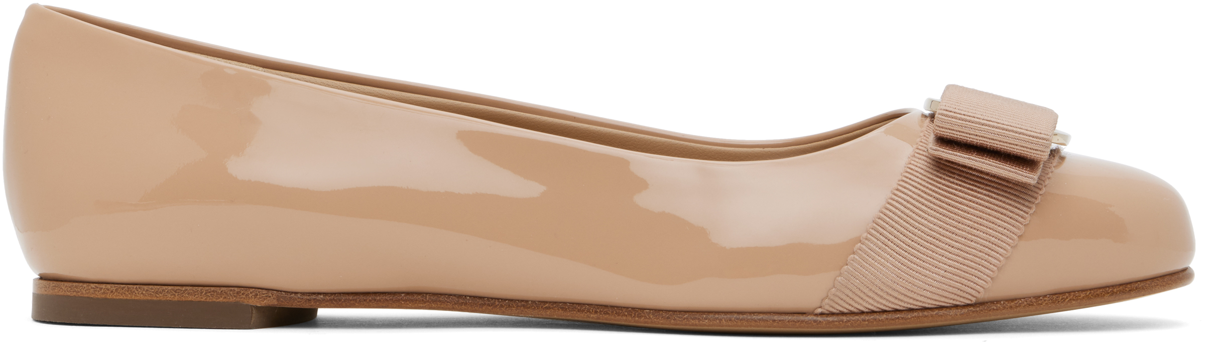 Tan Varina Ballerina Flats