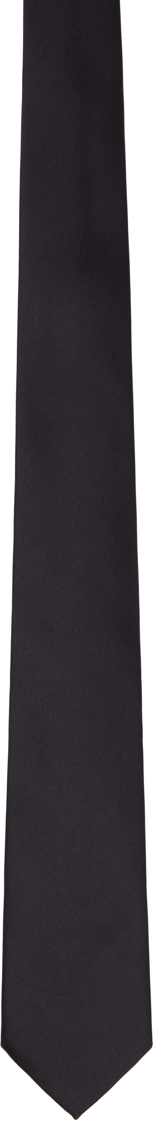 Black Silk Tie