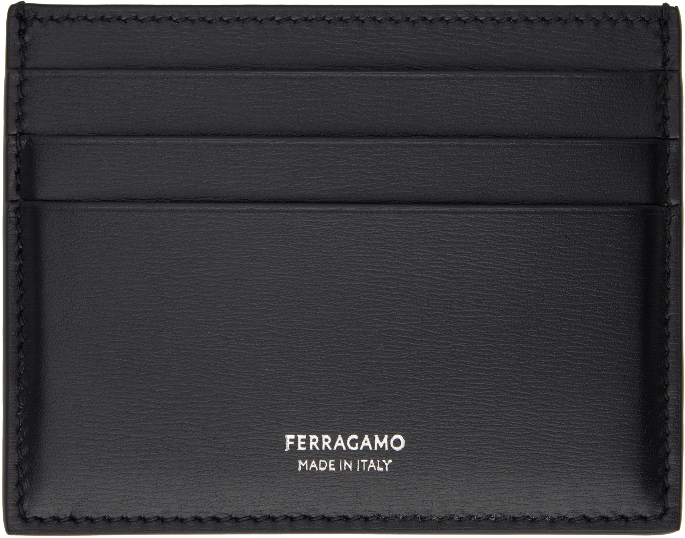 ■FERRAGAMO■ Bara Coin Card Holder Black 22D515725300 22D51 ☆FERRAGAMO☆ Bara Coin Card Holder Black 22D515725300 22D51