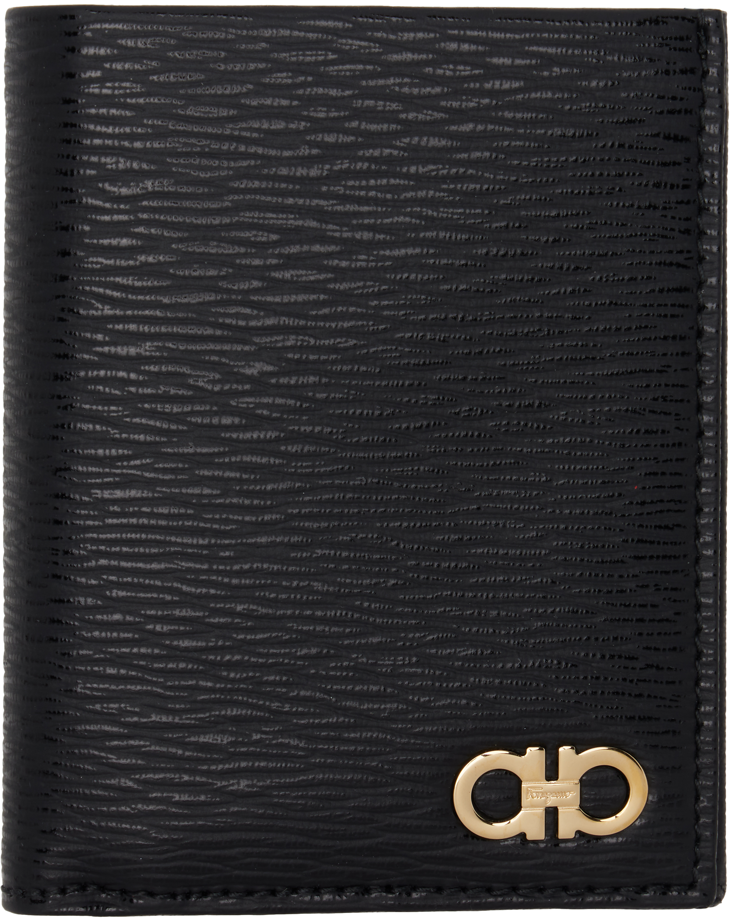 Black Gancini Credit Card Holder Wallet