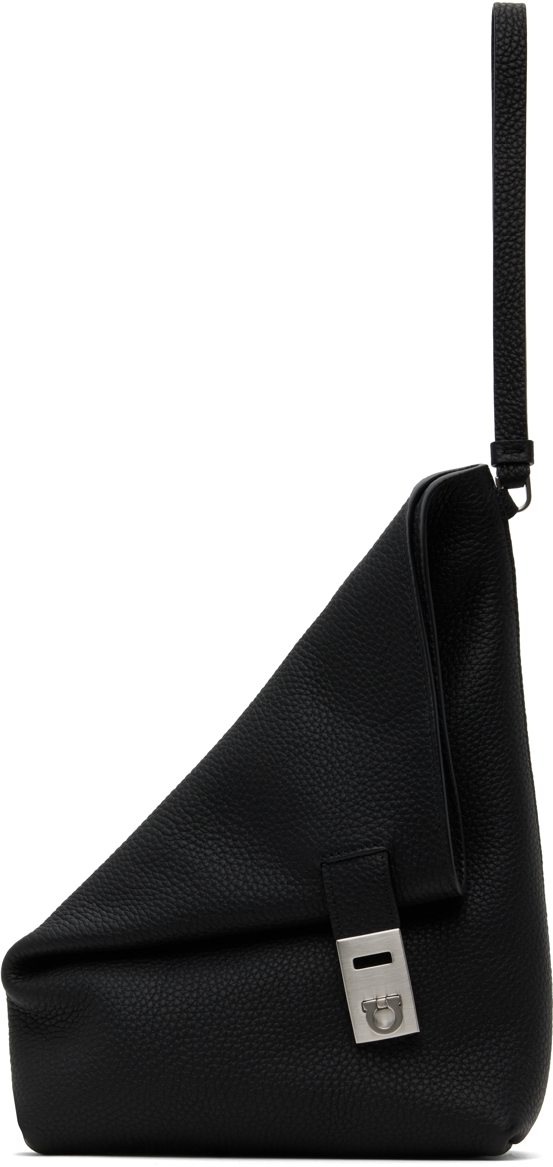 FERRAGAMO BLACK ONE PIECE POUCH
