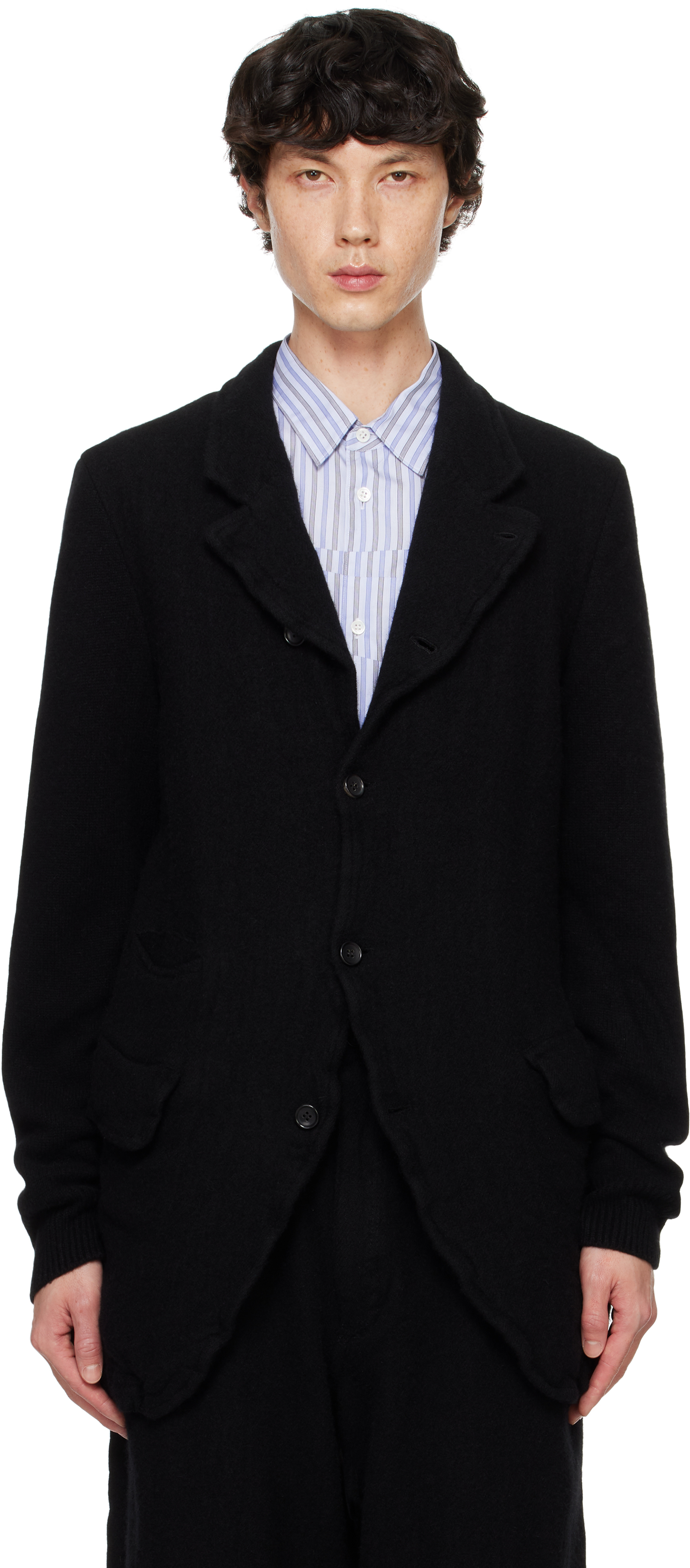 Black Serge Blazer