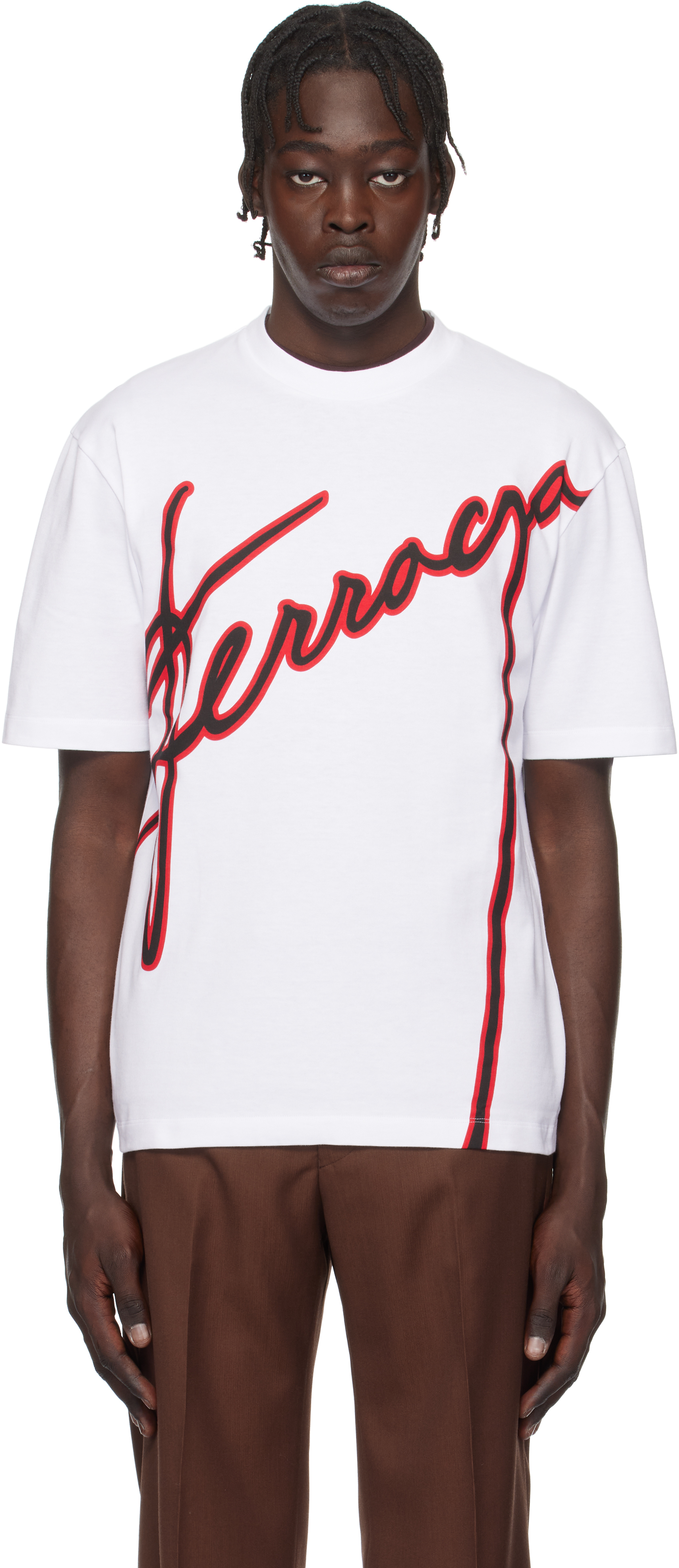 ☆関税込☆Salvatore Ferragamo☆レディース半袖Tシャツ☆正規品