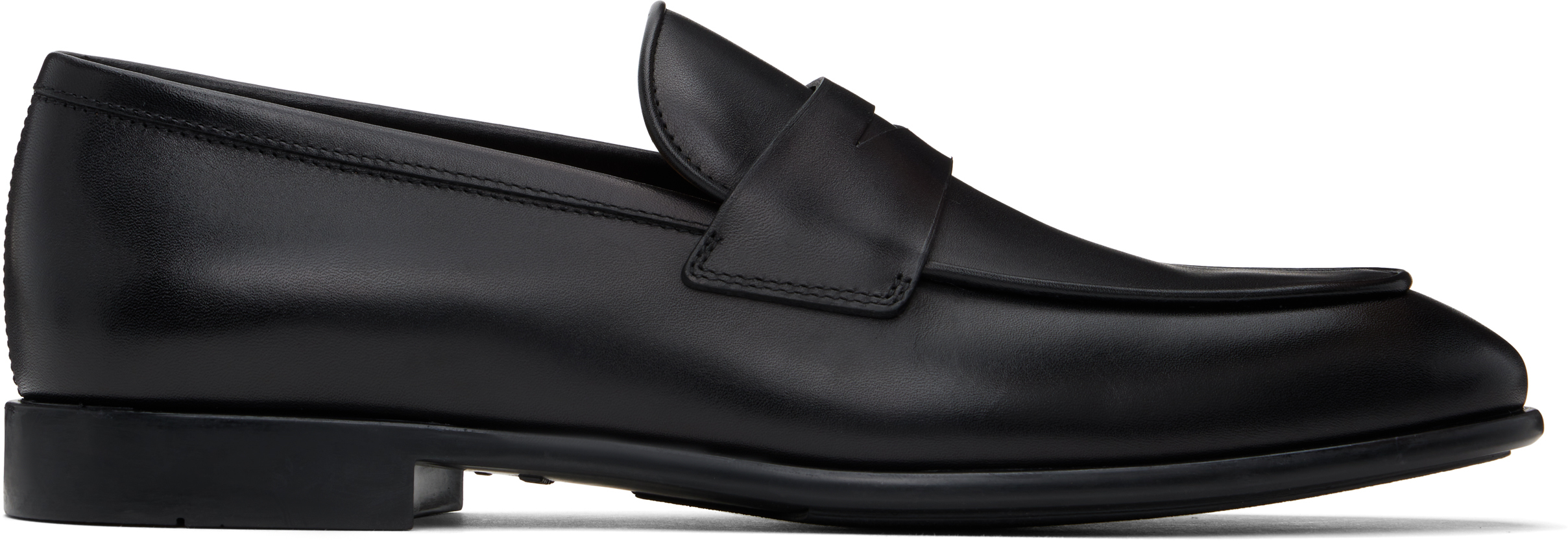 【関税込み】Ferragamo ブラック ペニーローファー ペニーローファー - メンズ | Ferragamo
