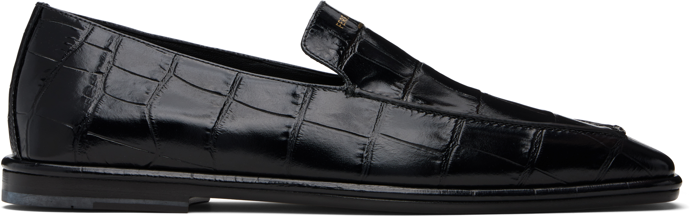 Black Brian Loafers