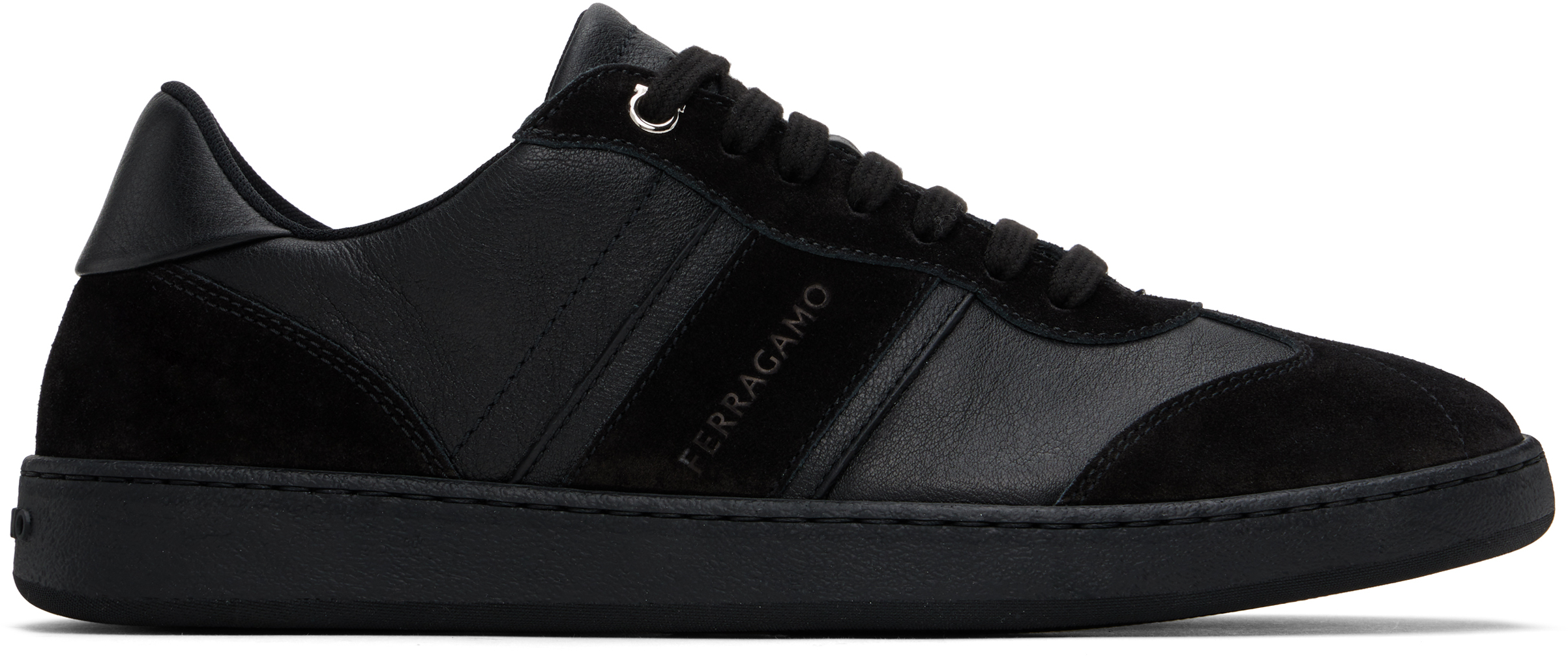 Salvatore Ferragamo スニーカー 黒 4105725Y0050 Salvatore Ferragamo - Salvatore Ferragamo スニーカー 22.5cm