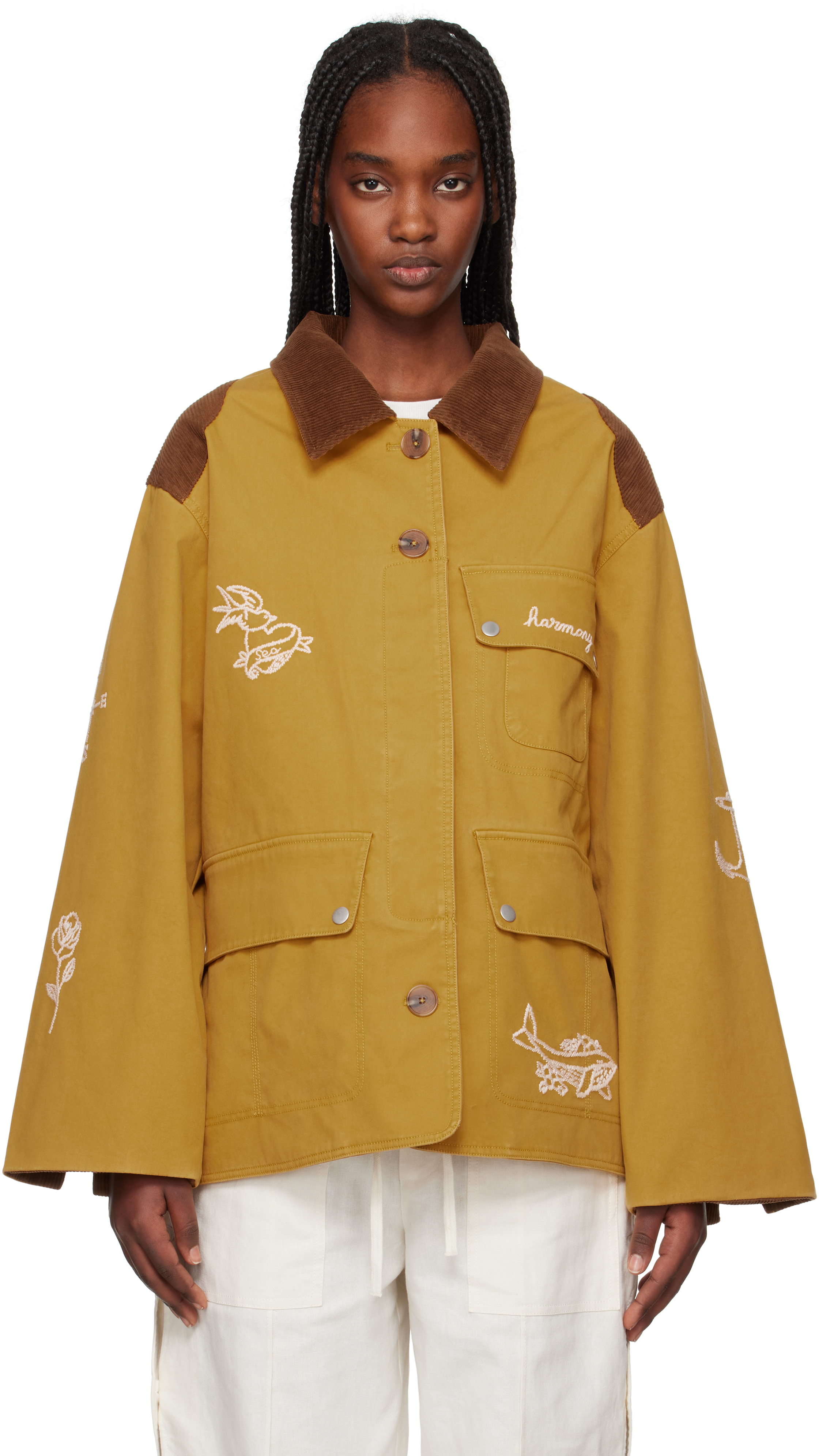 Yellow Clyde Barn Jacket