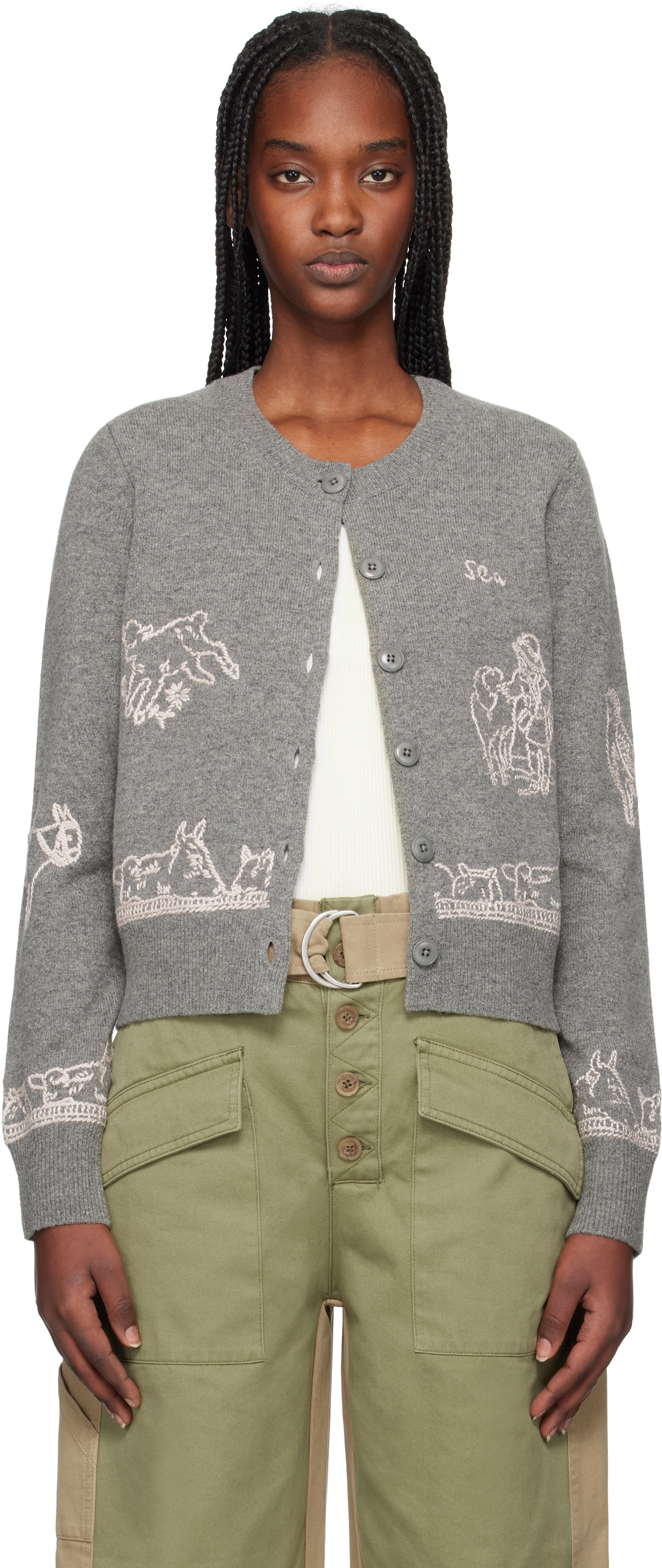 Gray Edin Cardigan