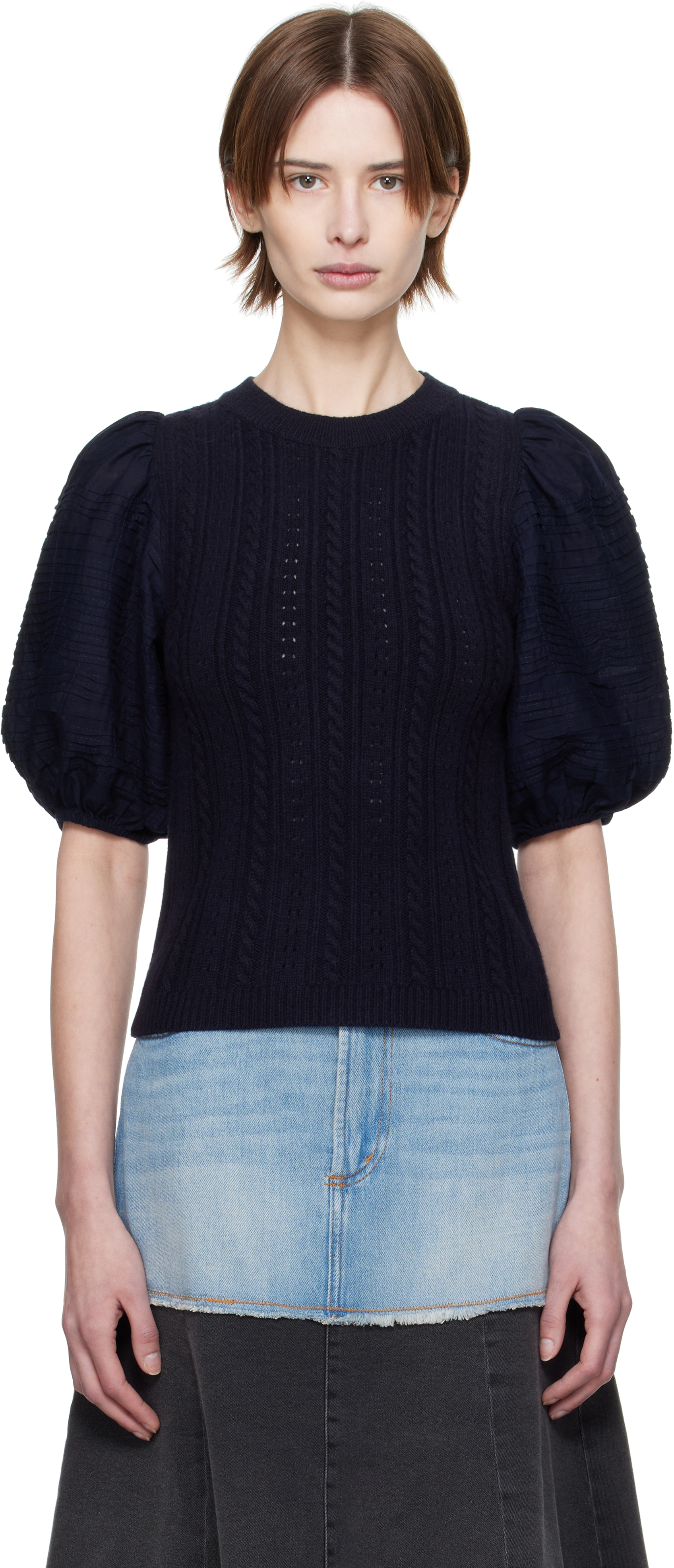 Navy Myra Sweater