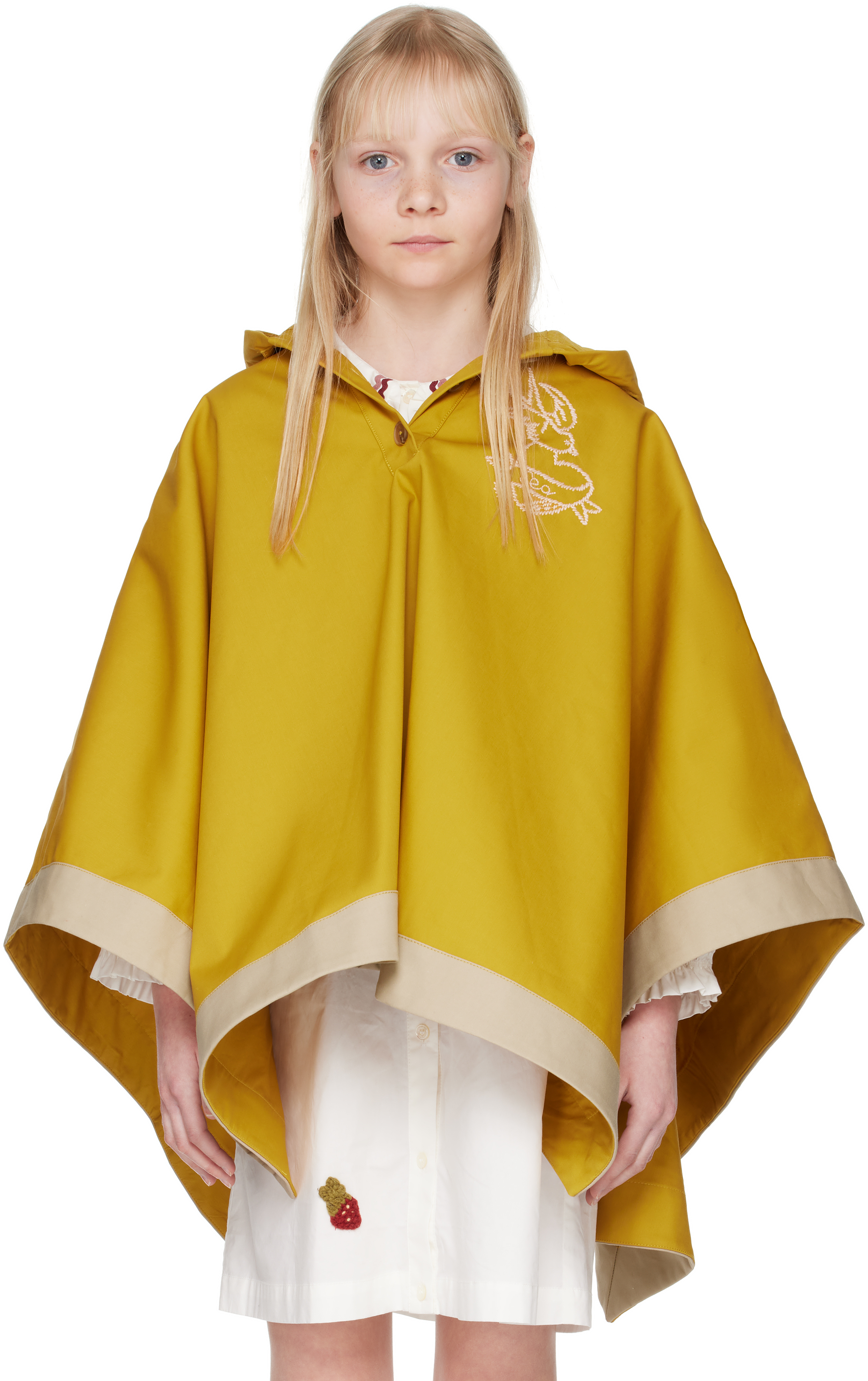 Sea Ny Kids Yellow Carolina Cape In Multi - Multi