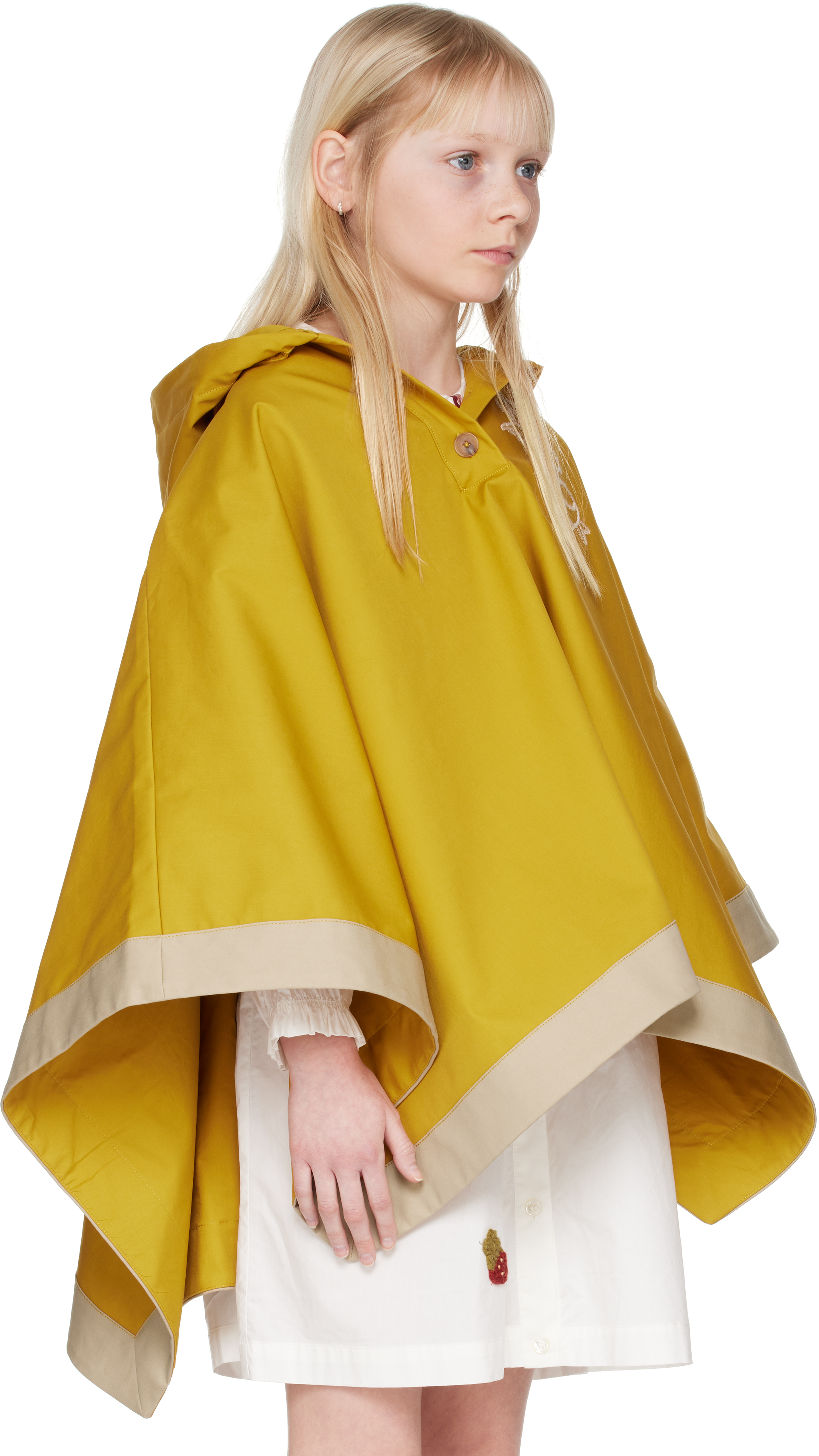 Sea Ny Kids Yellow Carolina Cape In Multi - Multi
