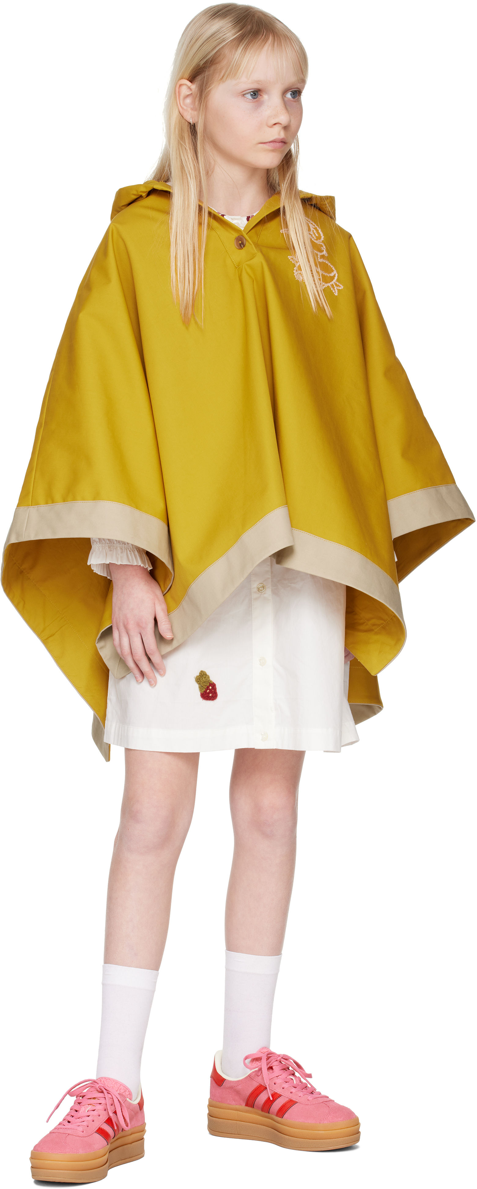 Sea Ny Kids Yellow Carolina Cape In Multi - Multi