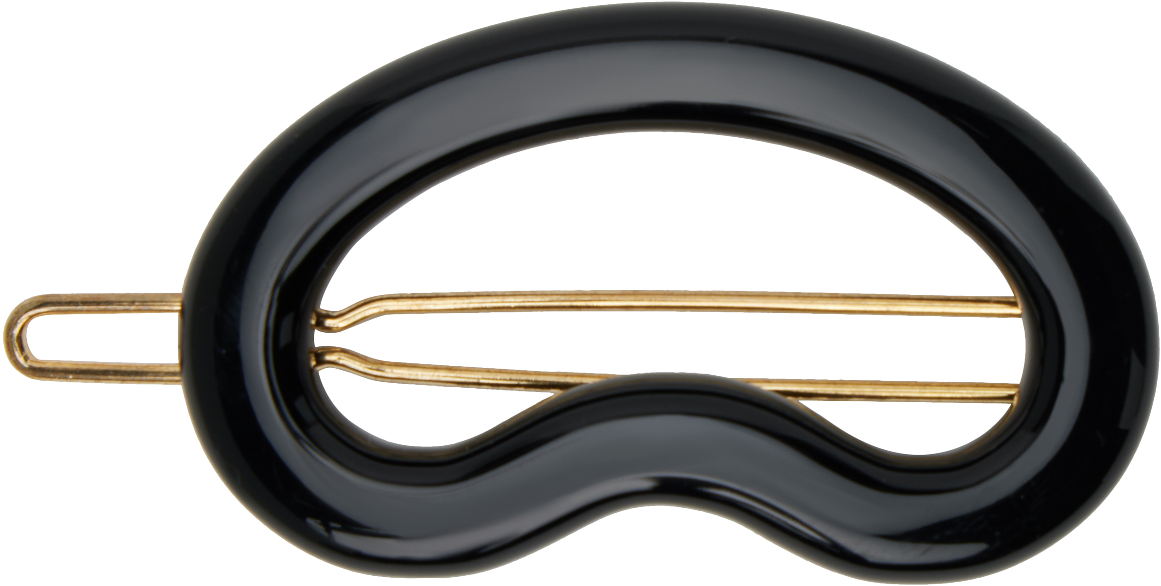【関税込み】Gohar World ブラック Bean ヘアクリップ Gohar World: ブラック Bean ヘアクリップ | SSENSE 日本