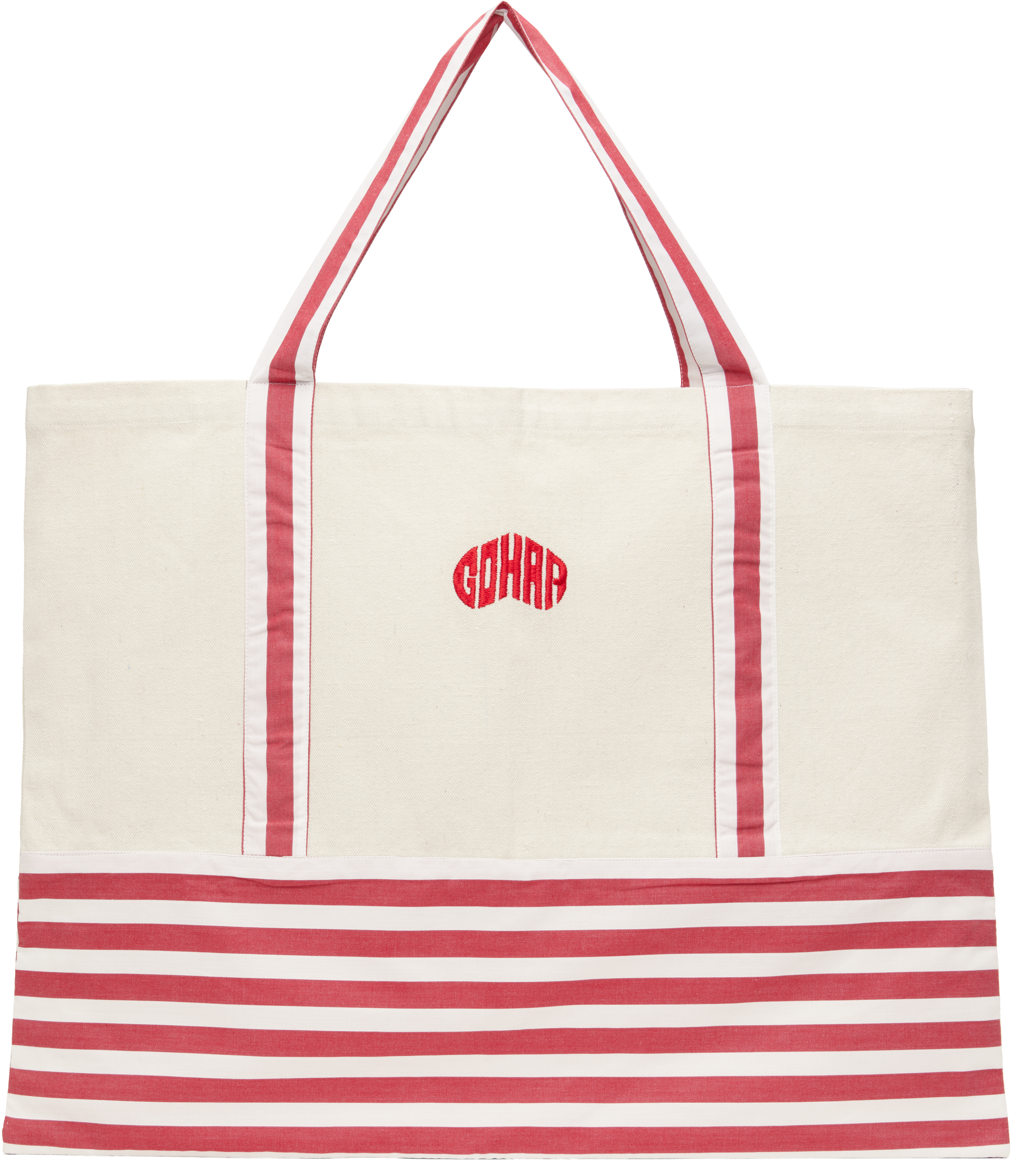 Red & Off-White 'Gohar' Tote