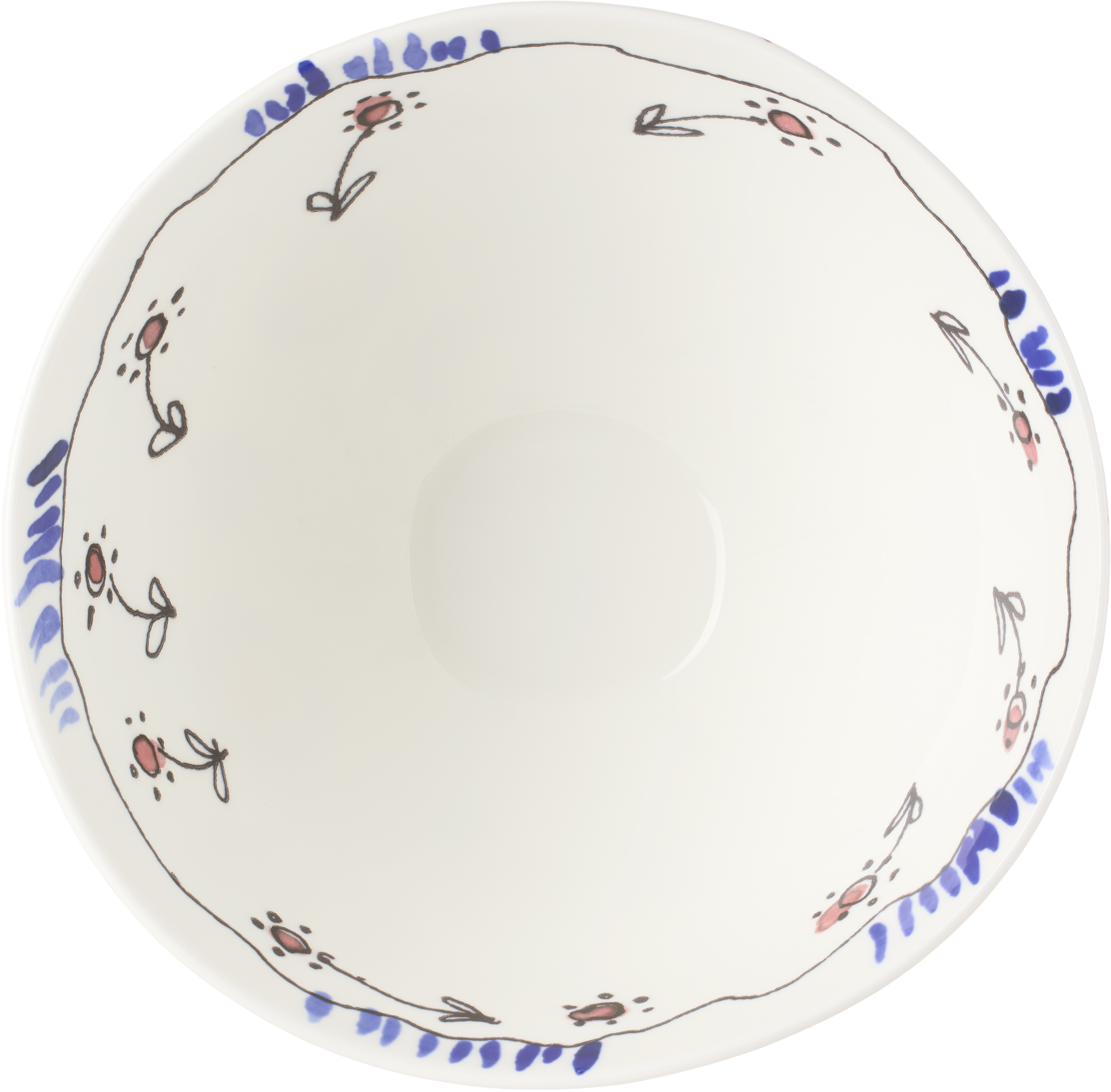 Marni White Serax Edition L Serving Bowl In Multi