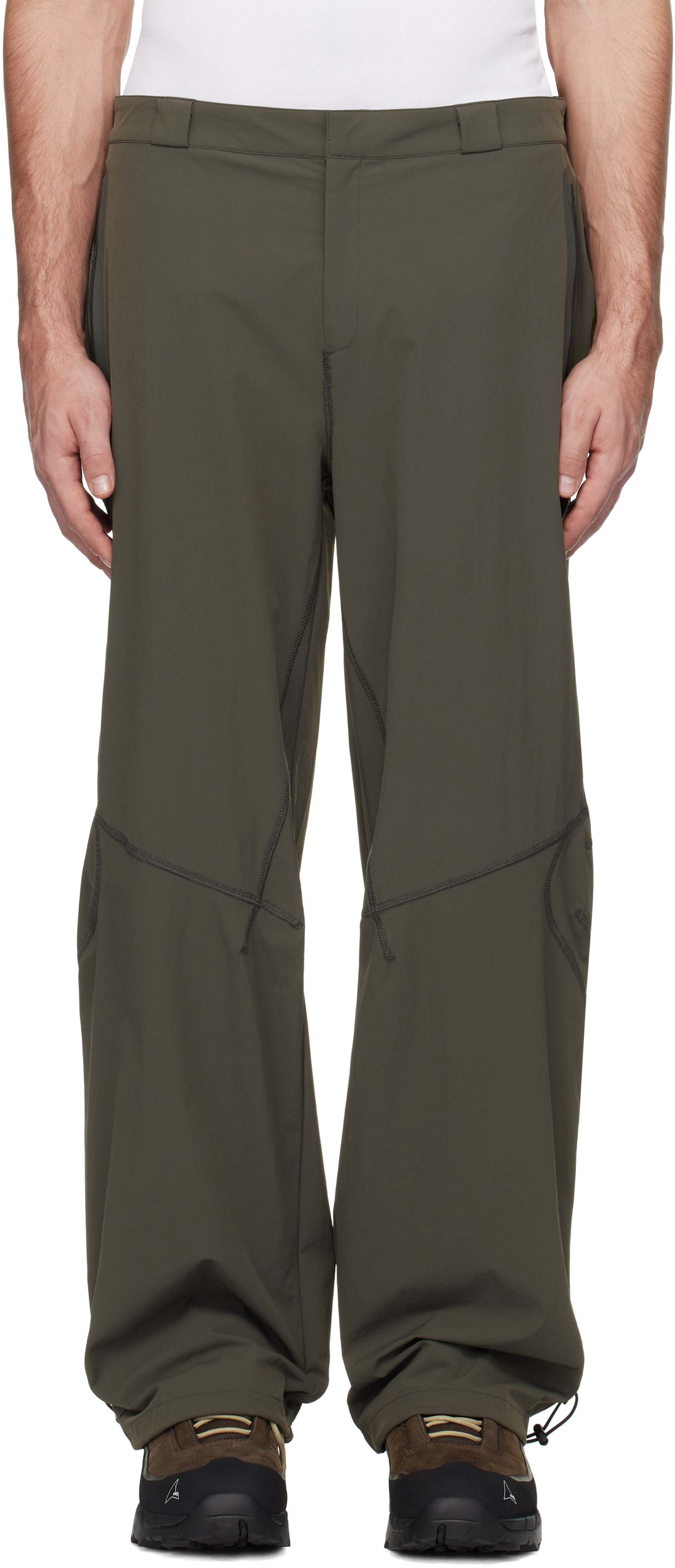 Khaki Softshell Trousers