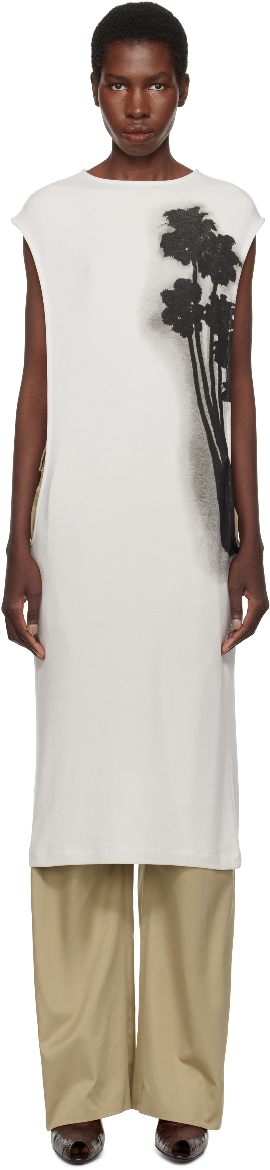 Julie Kegels Gray Jax Midi Dress