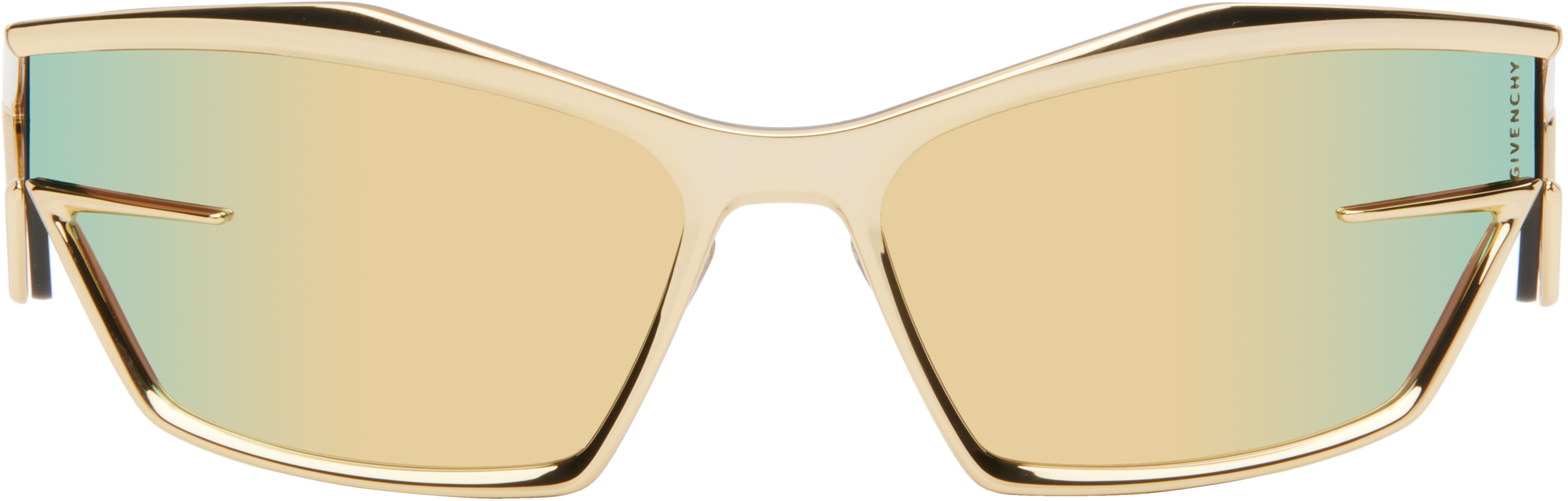 Gold Giv Cut Sunglasses