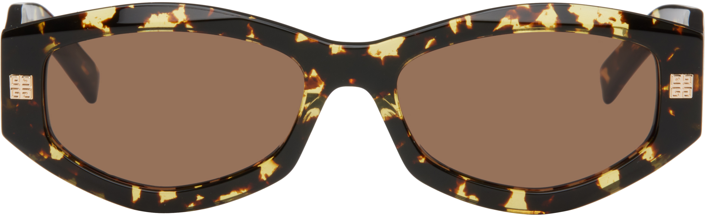 ★givenchy★ ブラウン GV Day サングラス Givenchy: Brown GV Day Sunglasses | SSENSE