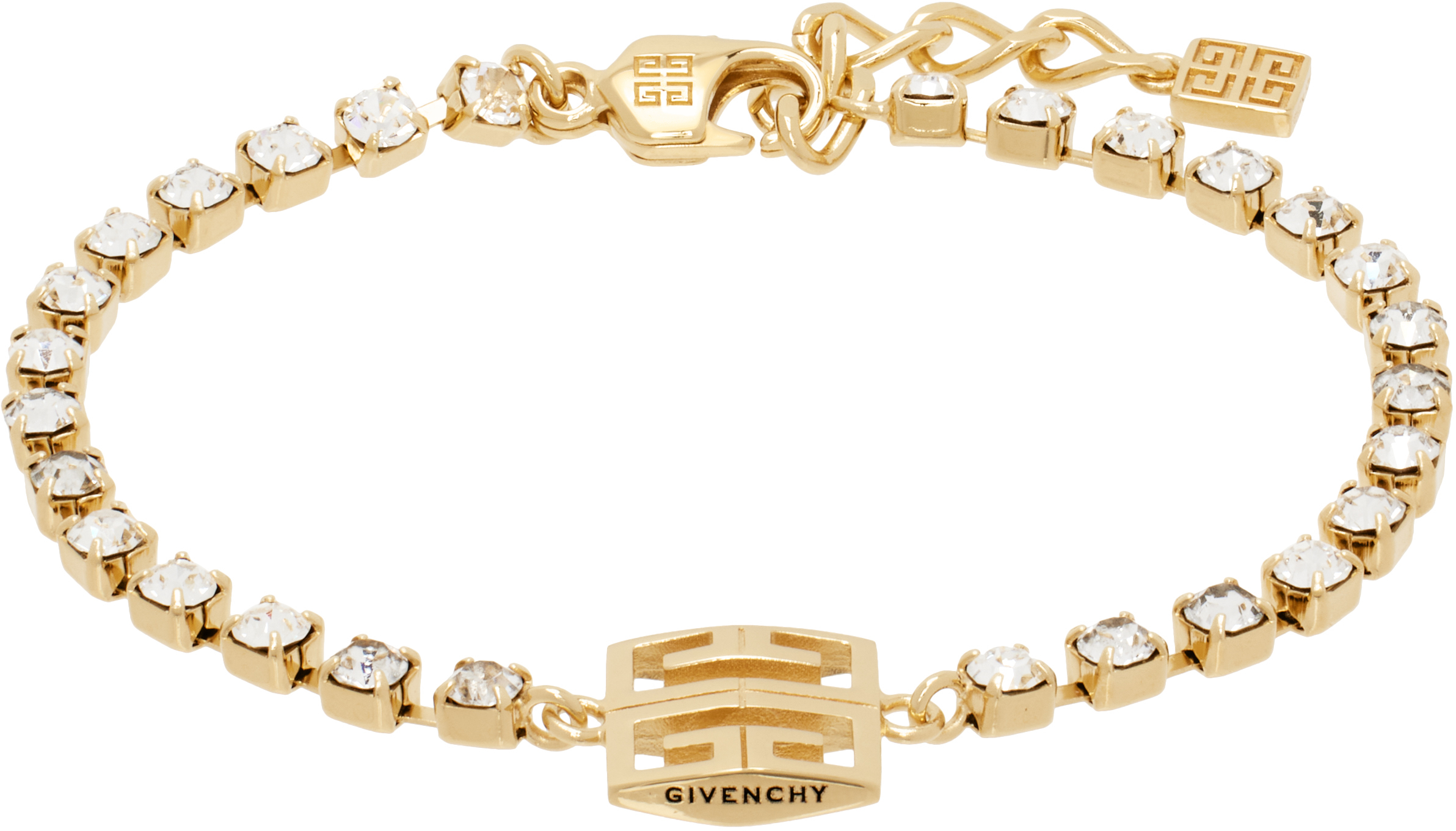 【関税込み】Givenchy ゴールド 4G ブレスレット Givenchy: ゴールド 4G ブレスレット | SSENSE 日本