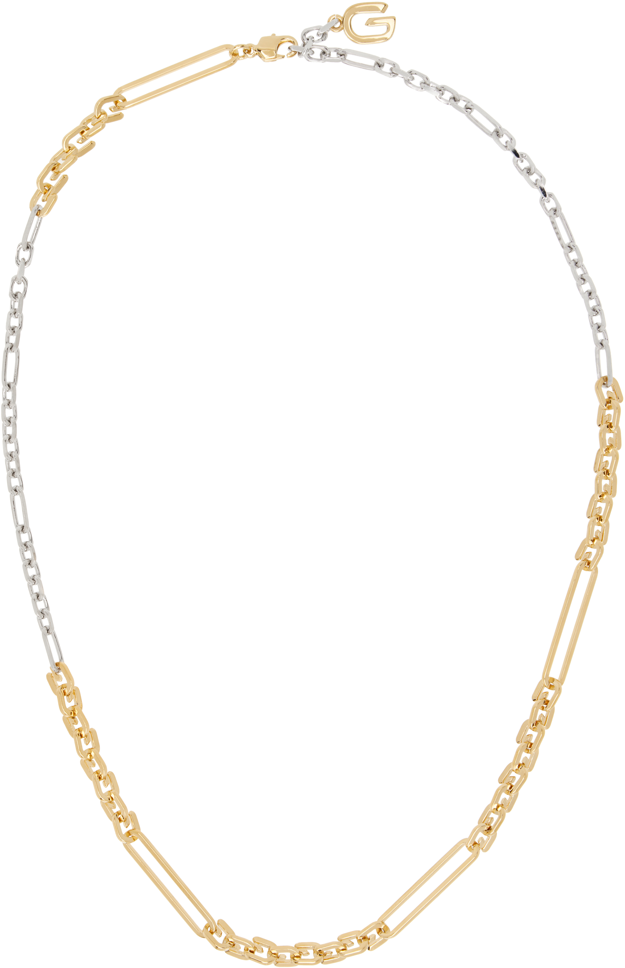 Gold 
Silver 
G
 Link Necklace