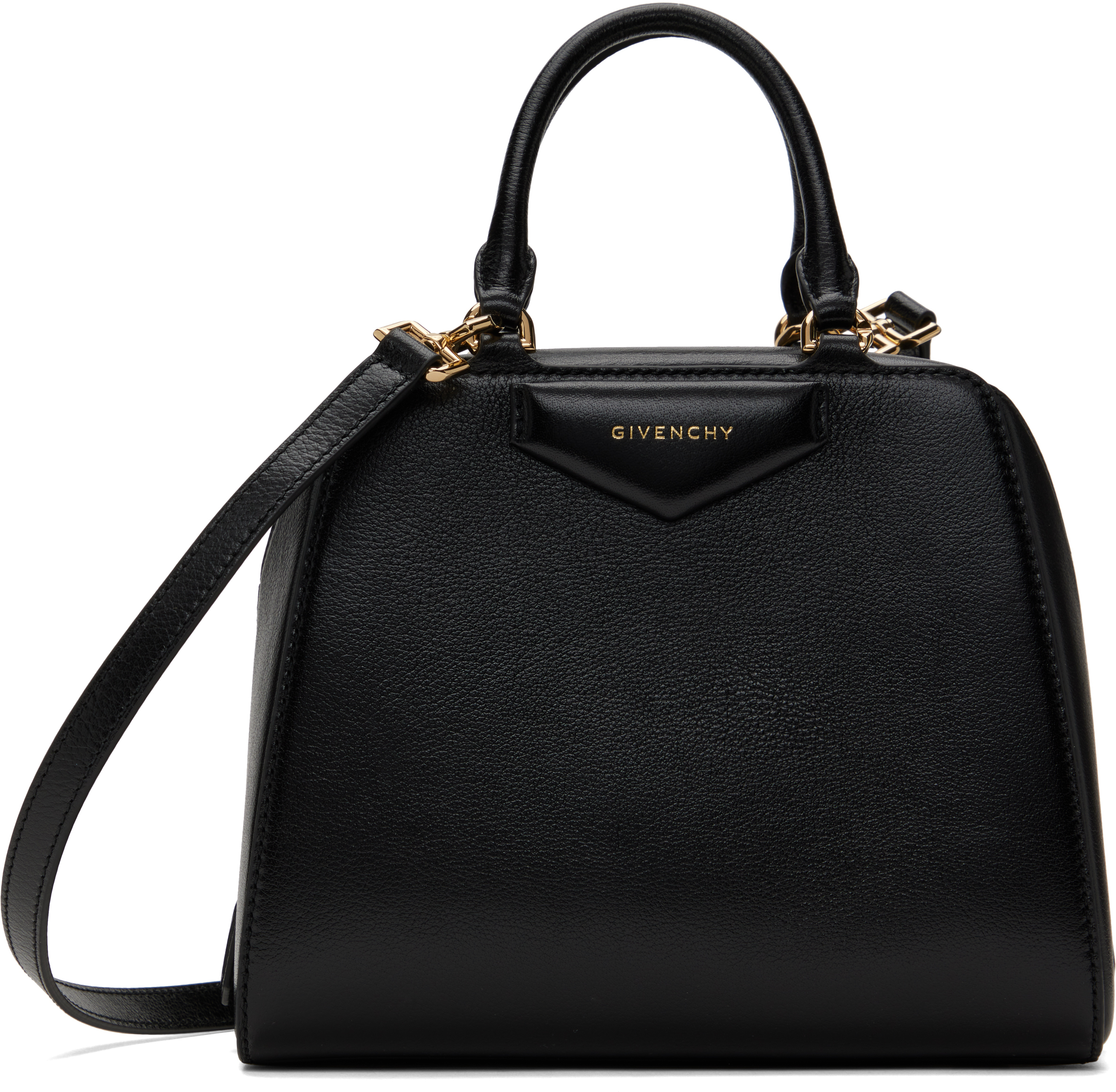 ハンドバッグ Givenchy Antigona Cube Mini Handbag Givenchy Antigona Cube Mini Top-Handle Bag in Shiny Tumbled