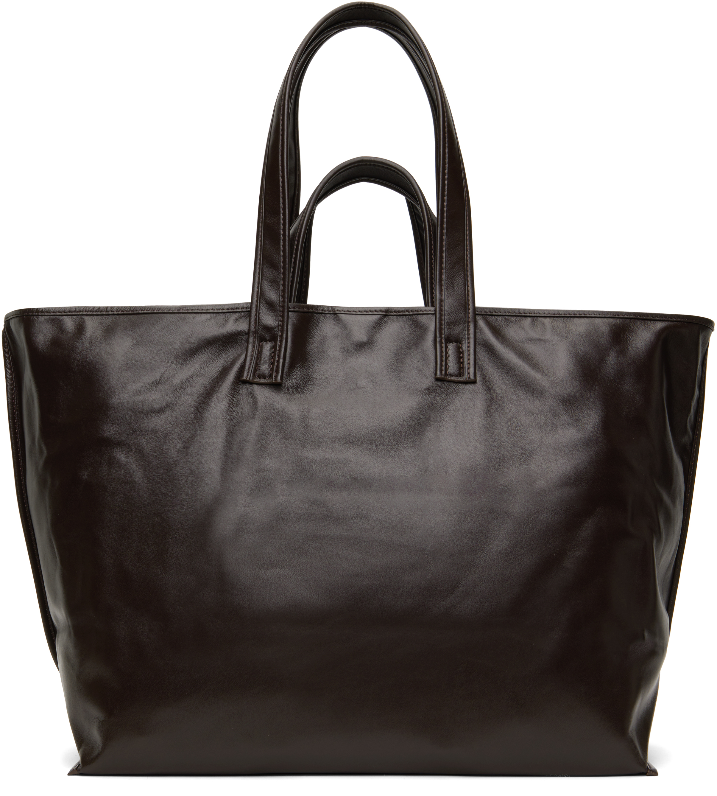 Black Leather Tote