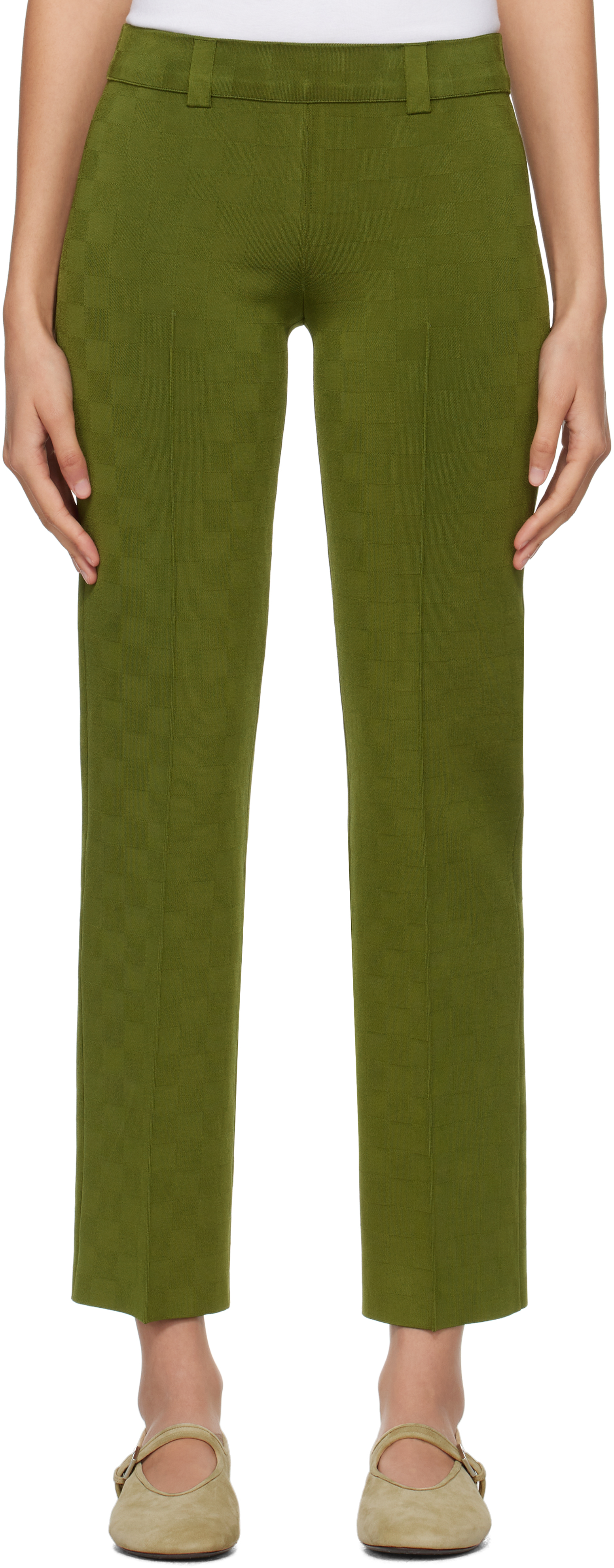 Green NSFW Julep Trousers