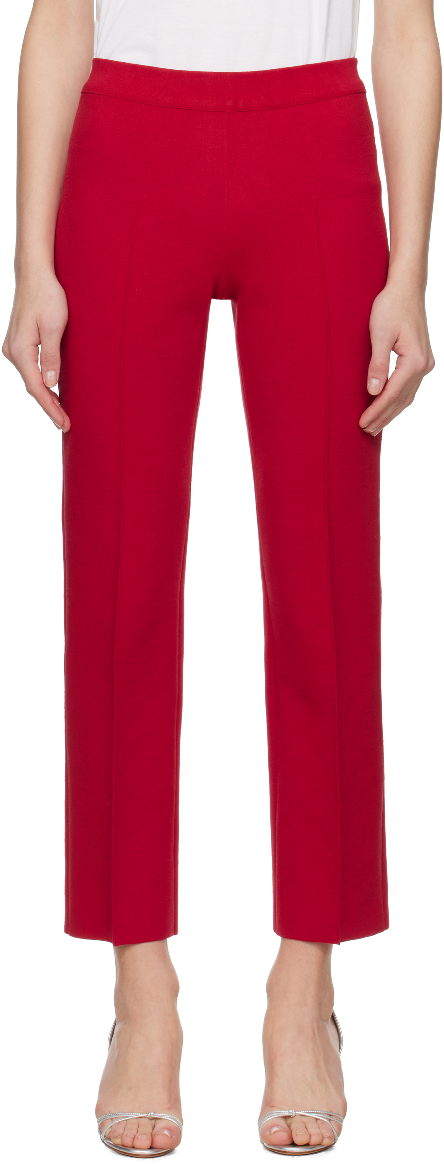 Shop High Sport Red Louis Trousers
