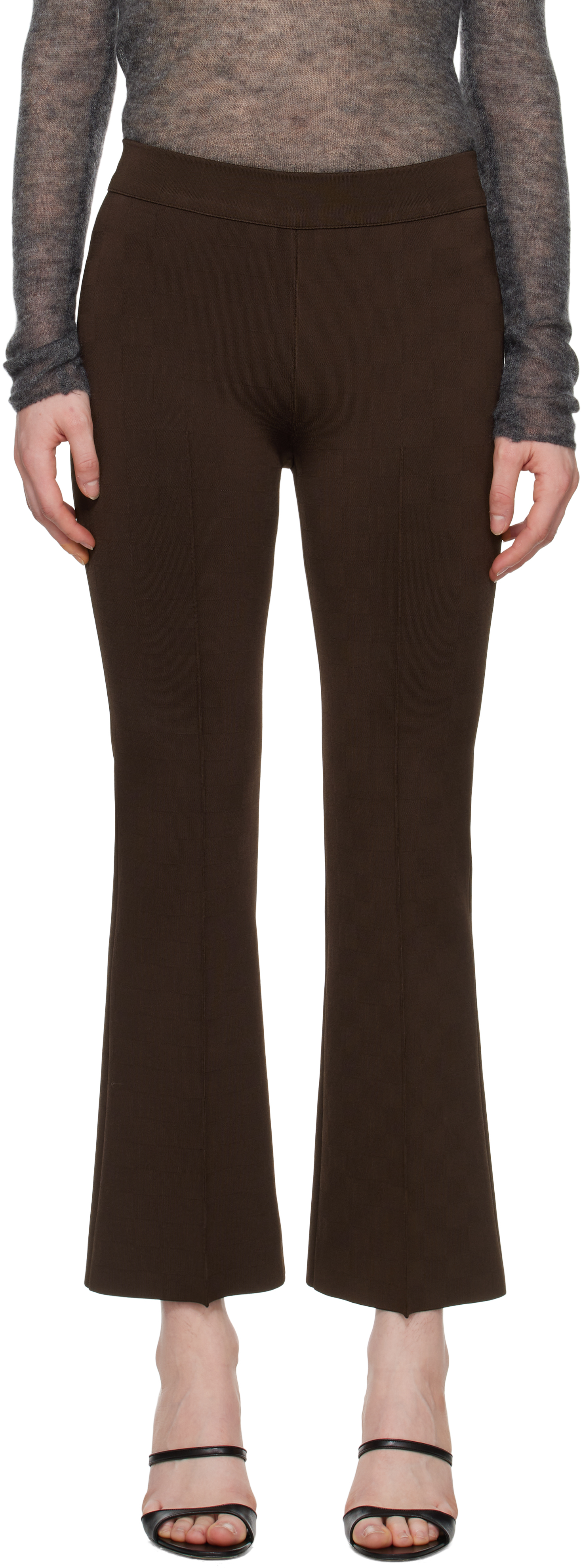 Brown NSFW Kick Trousers