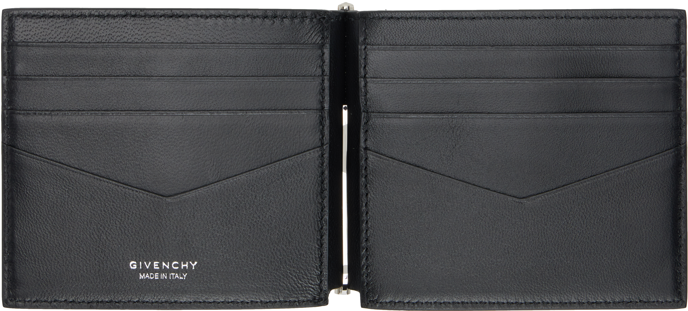 Givenchy Gray Monogram 72 Wallet In 021-dark Grey