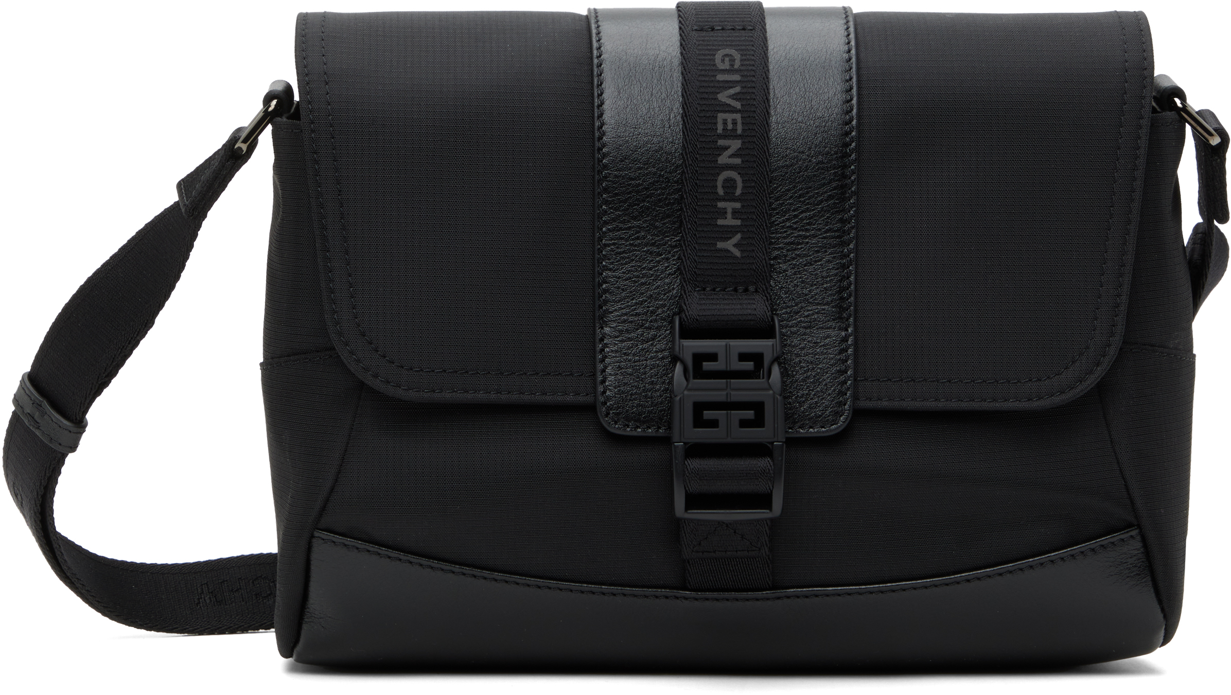 Black Small G-Trail Messenger Bag