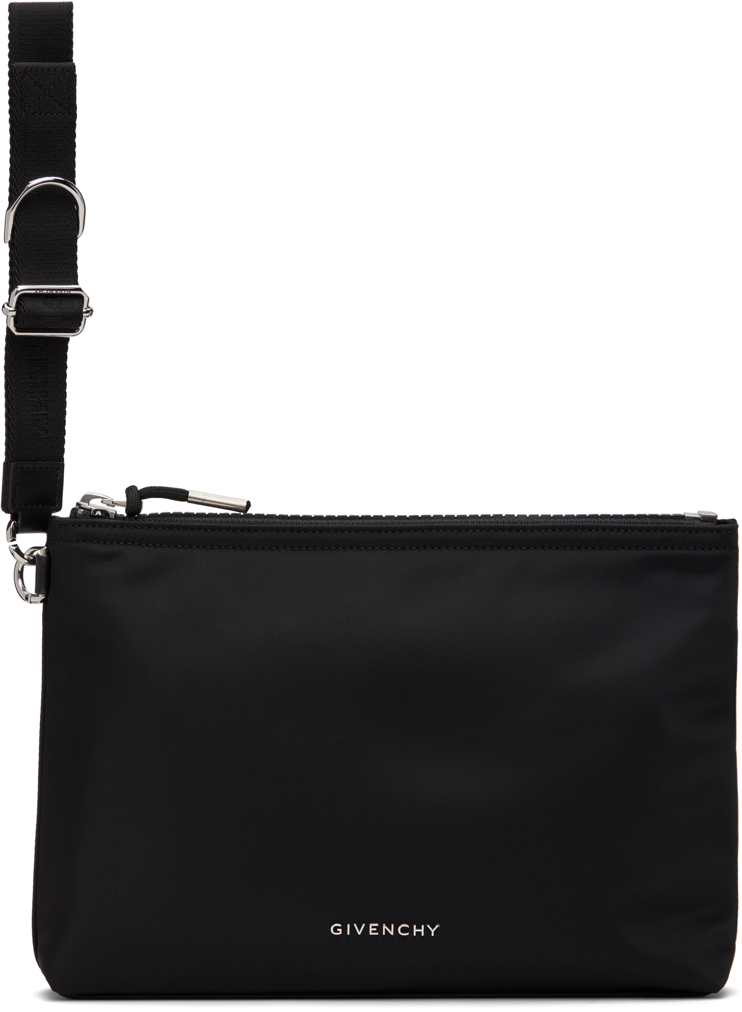 Black Voyou Nylon Pouch