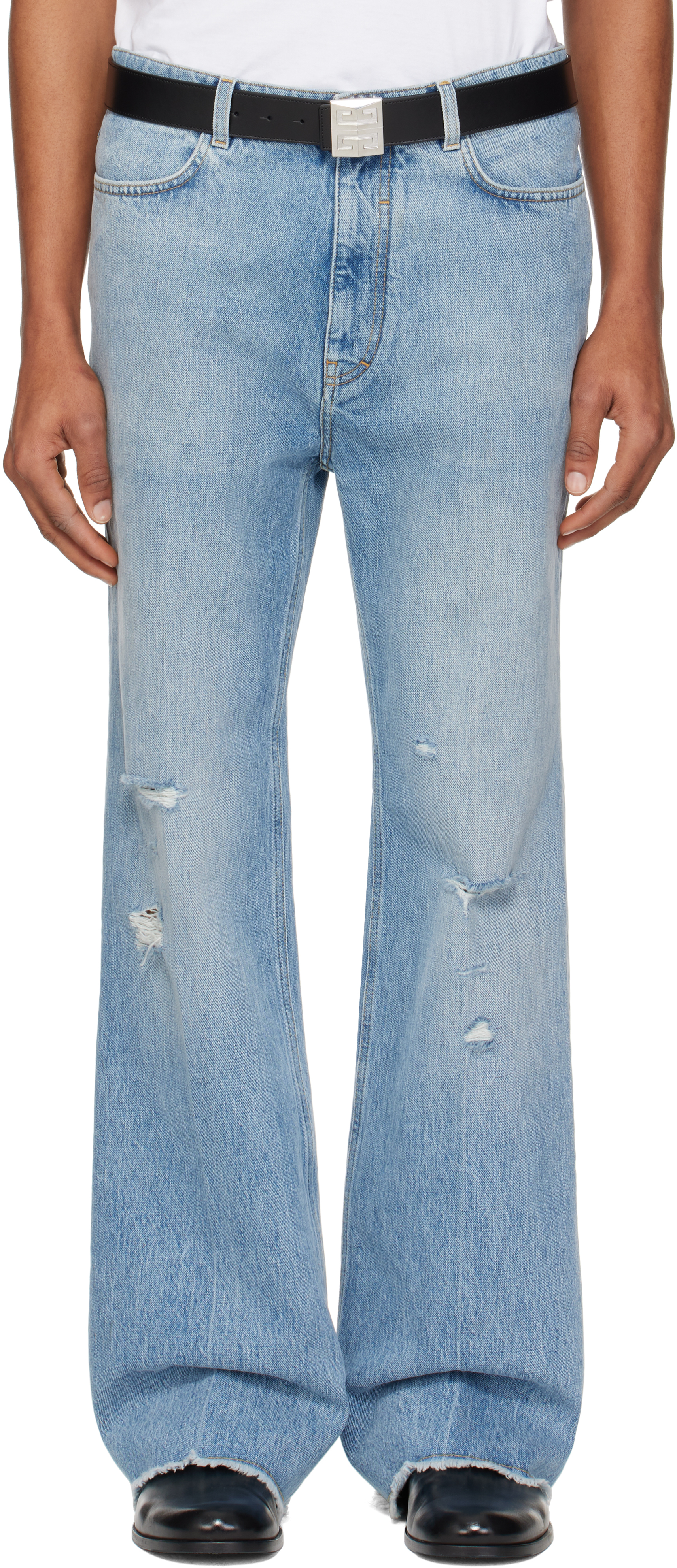 Blue Flare Jeans